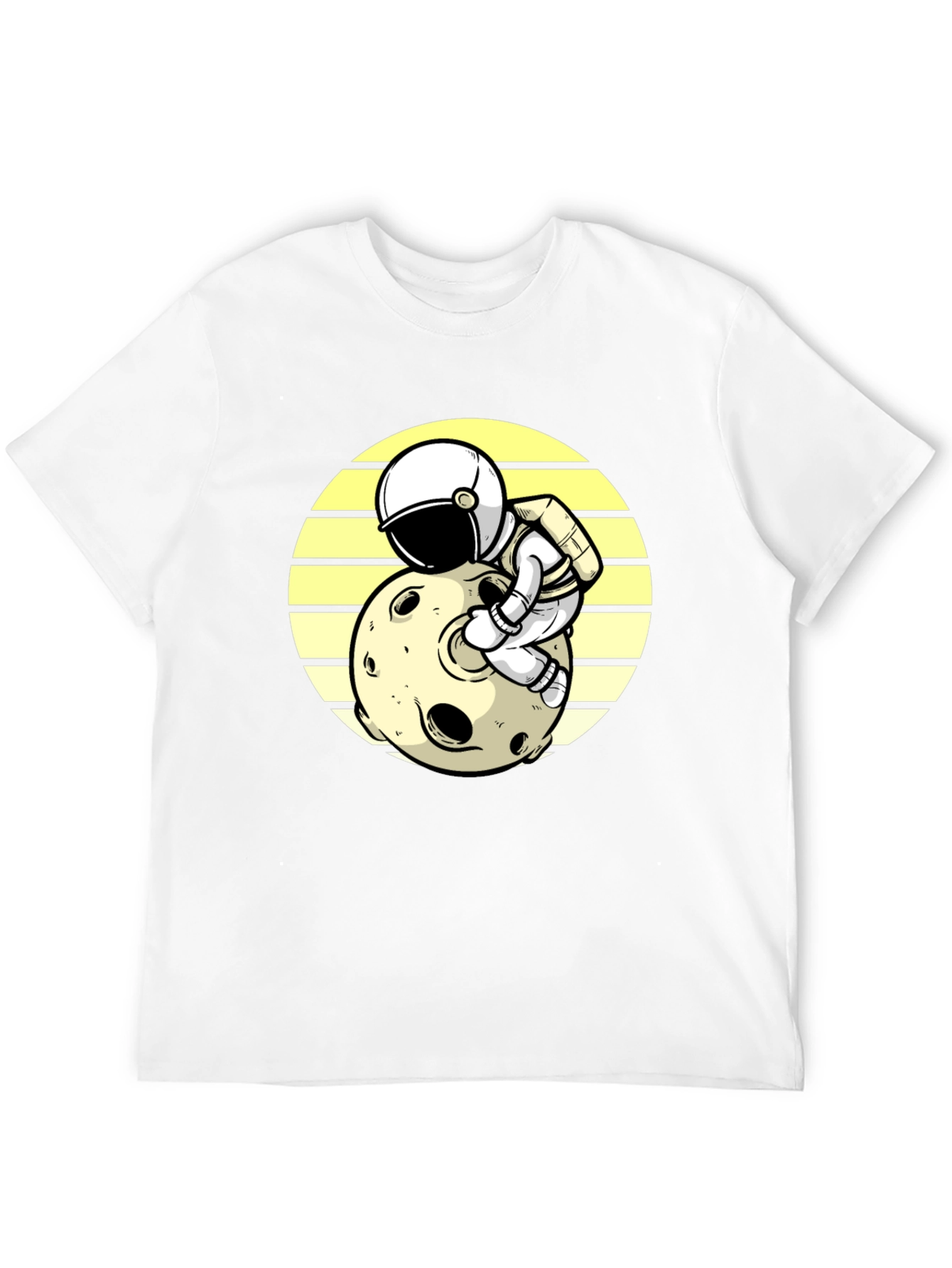 Astronaut Moon T-Shirt - Space Adventure