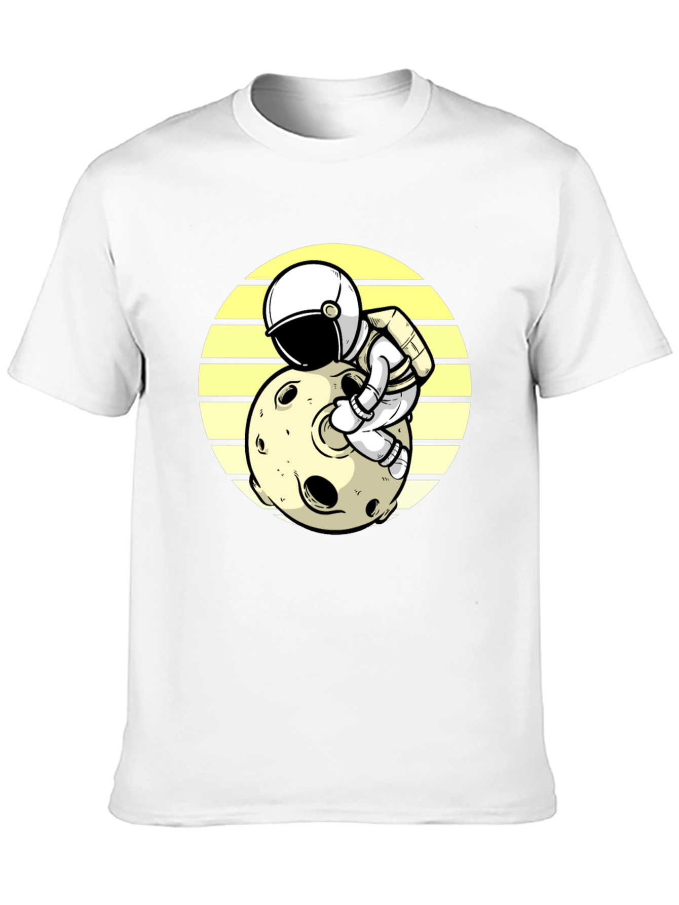 Astronaut Moon T-Shirt - Space Adventure