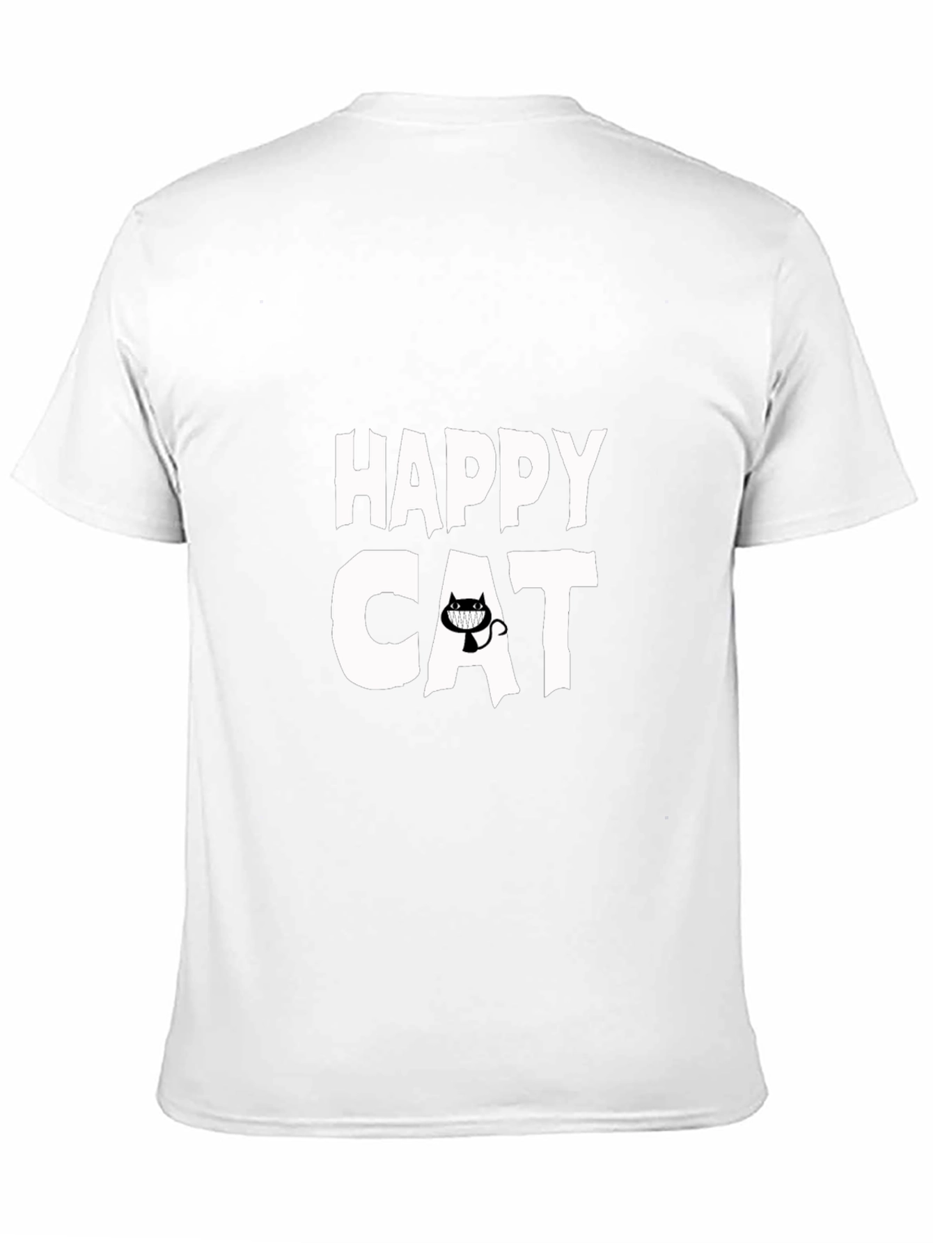 Happy Cat Graphic T-Shirt