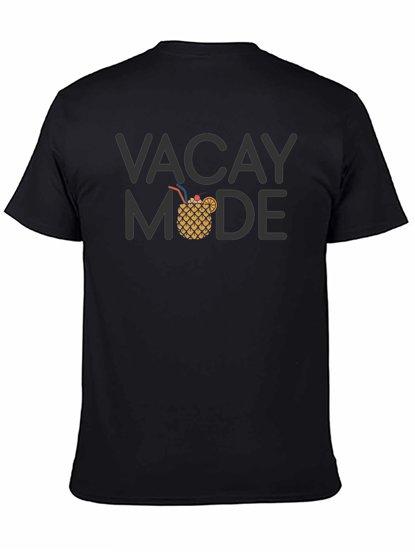 Vacay Mode Black Graphic Tee