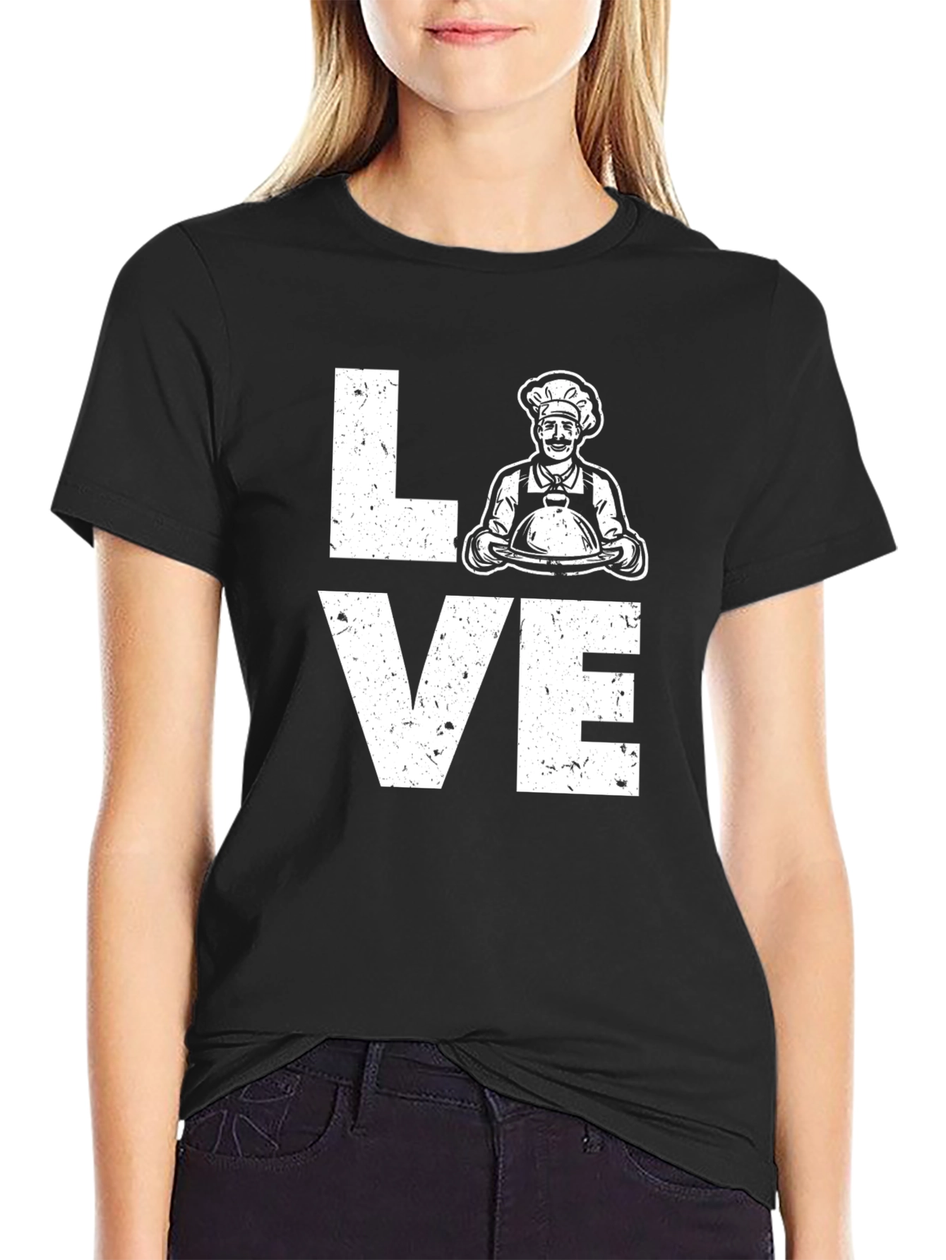 Love Cooking T-Shirt Chef Culinary Design