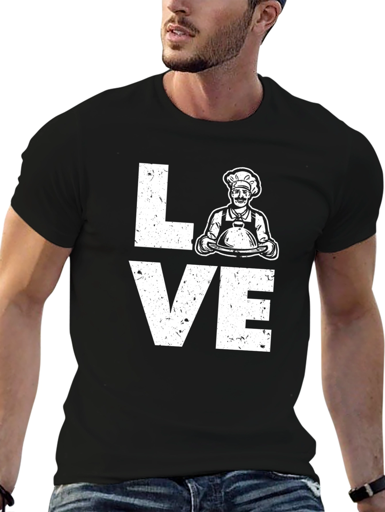 Love Cooking T-Shirt Chef Culinary Design