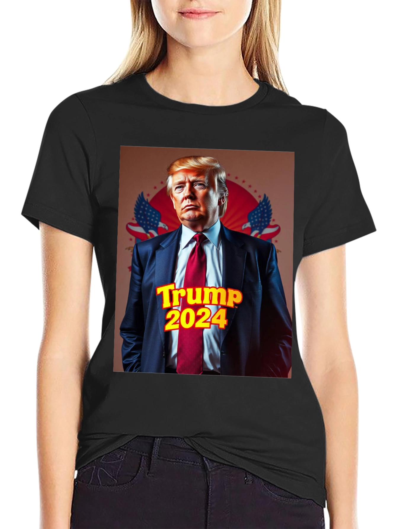 Trump 2024 T-Shirt: Patriotic Political Apparel