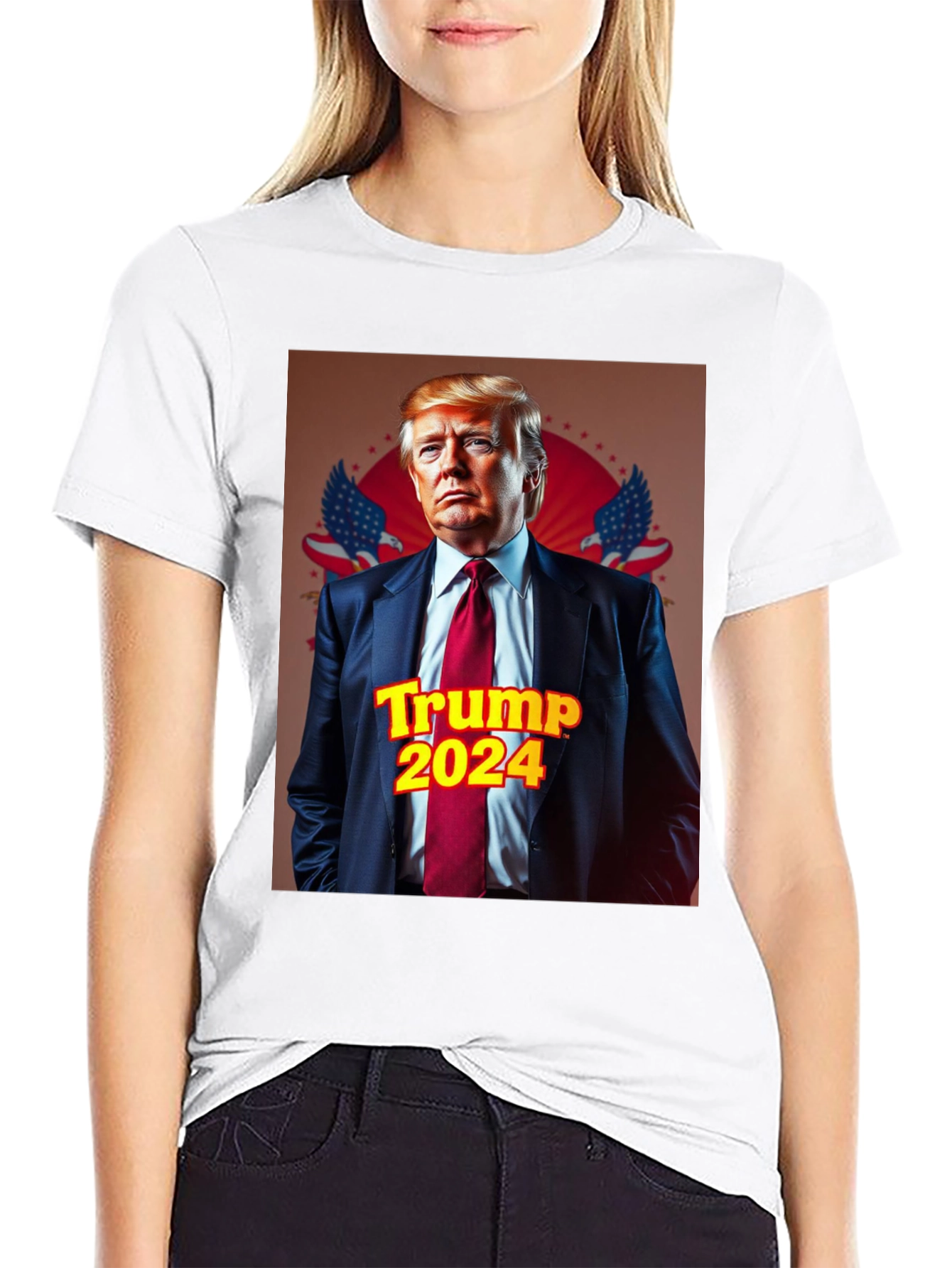 Trump 2024 T-Shirt: Patriotic Political Apparel