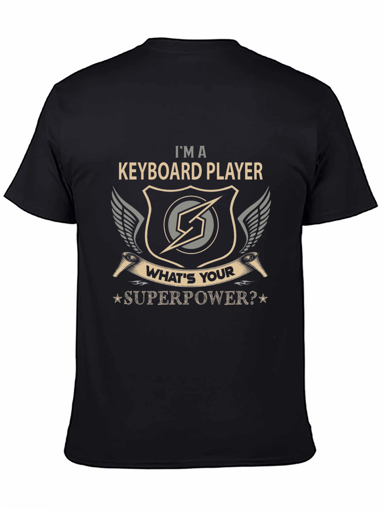 Keyboard Player Superpower T-Shirt