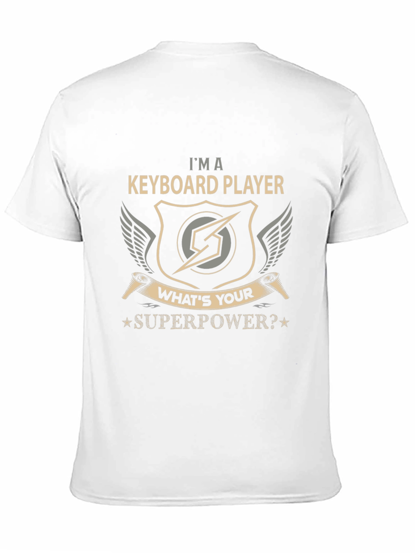 Keyboard Player Superpower T-Shirt