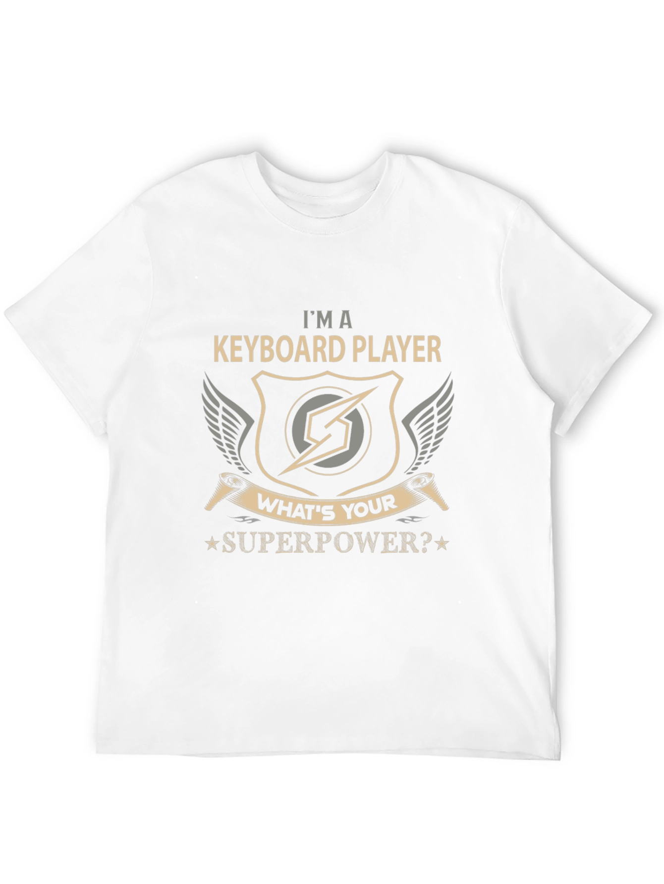 Keyboard Player Superpower T-Shirt