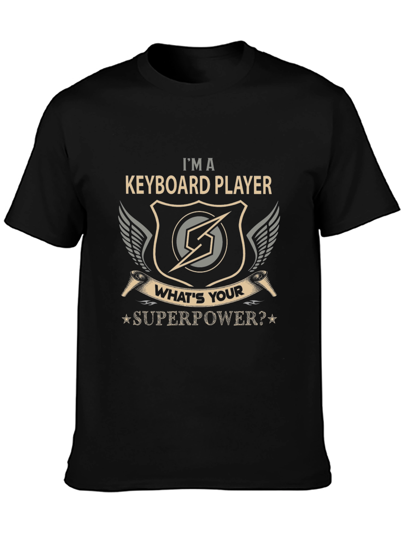 Keyboard Player Superpower T-Shirt