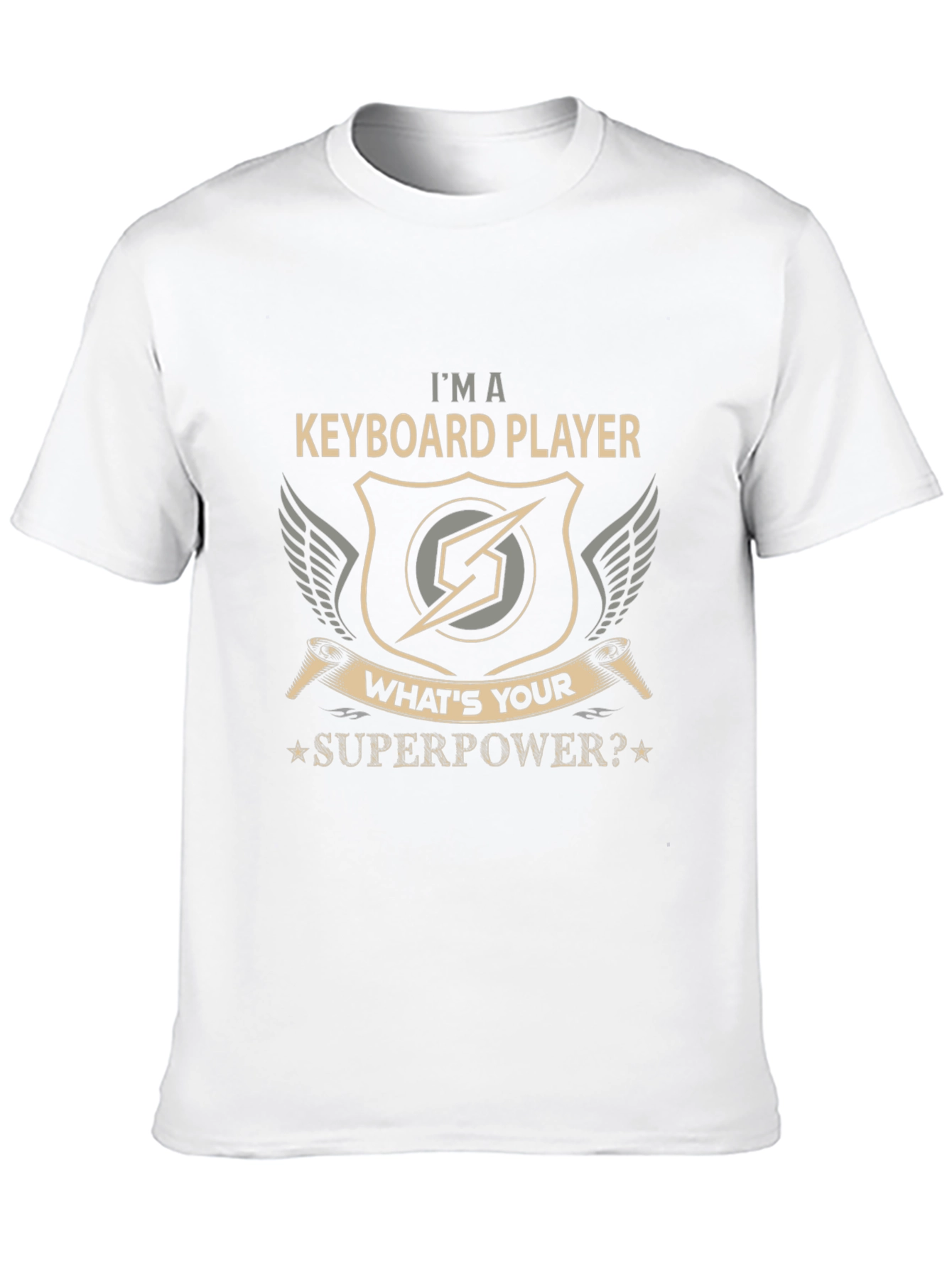 Keyboard Player Superpower T-Shirt