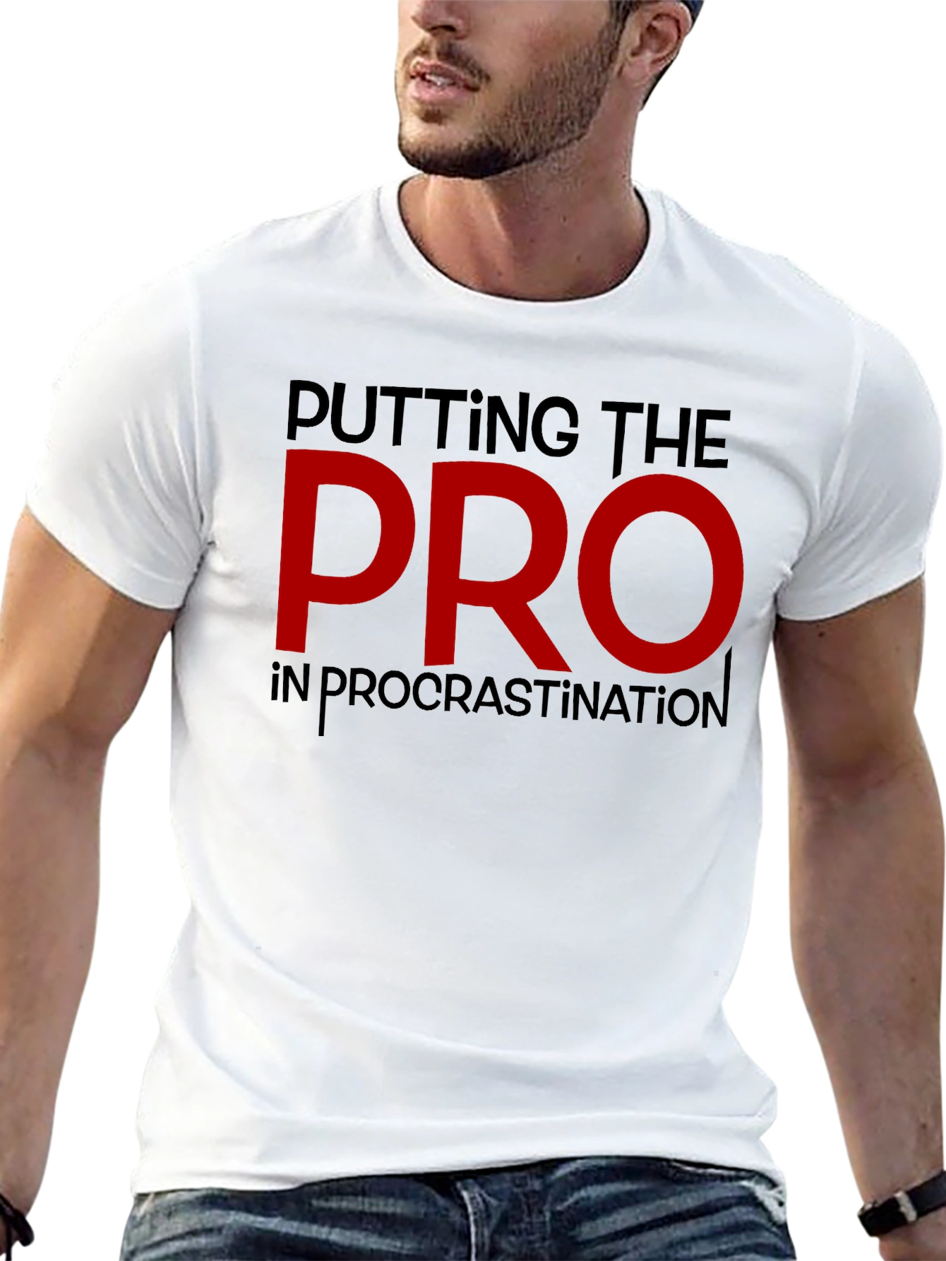 Procrastination Pro T-Shirt - Funny Graphic Tee