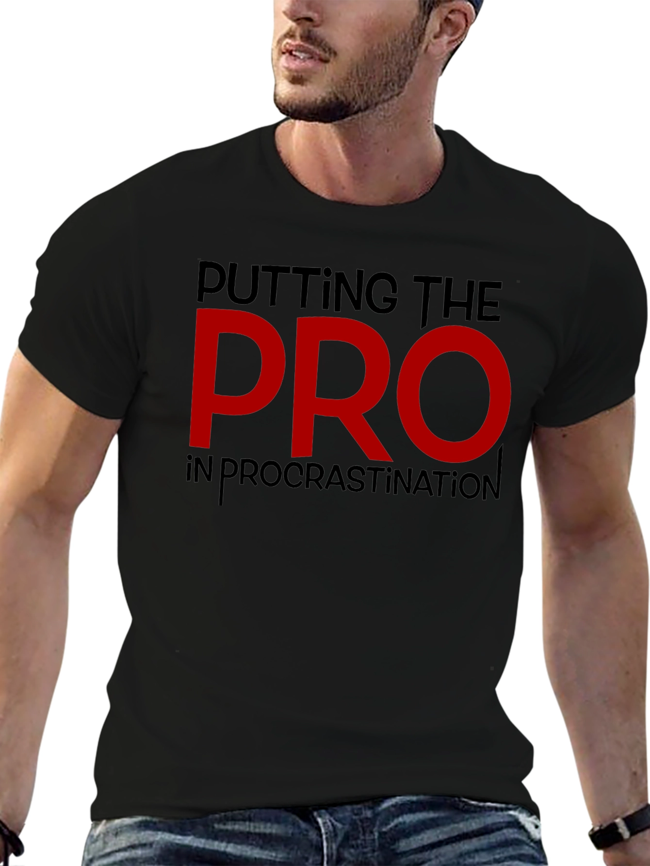 Procrastination Pro T-Shirt - Funny Graphic Tee