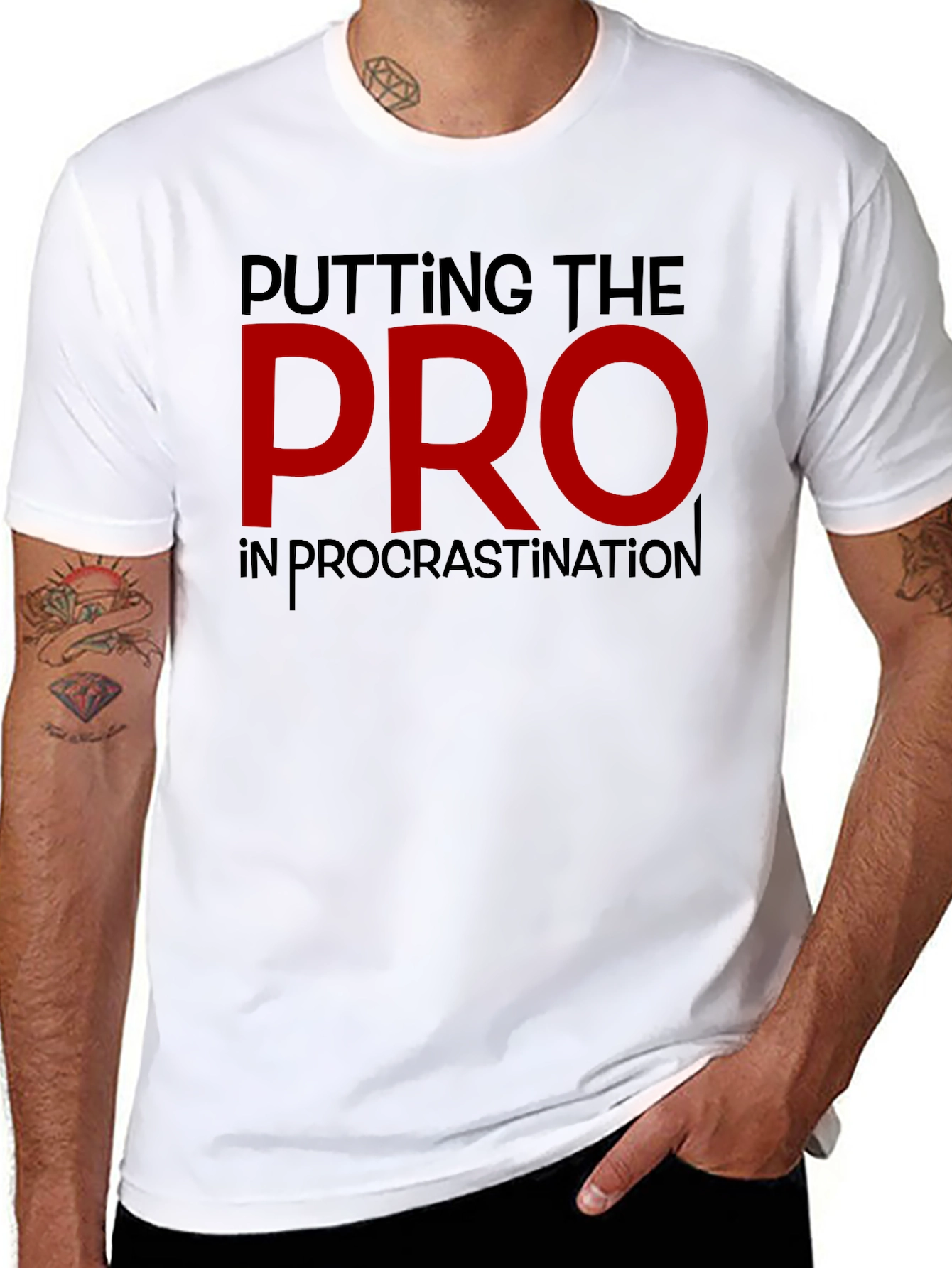 Procrastination Pro T-Shirt - Funny Graphic Tee