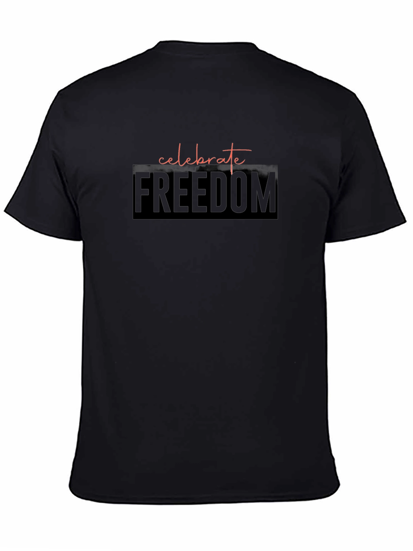 Celebrate Freedom Black T-Shirt