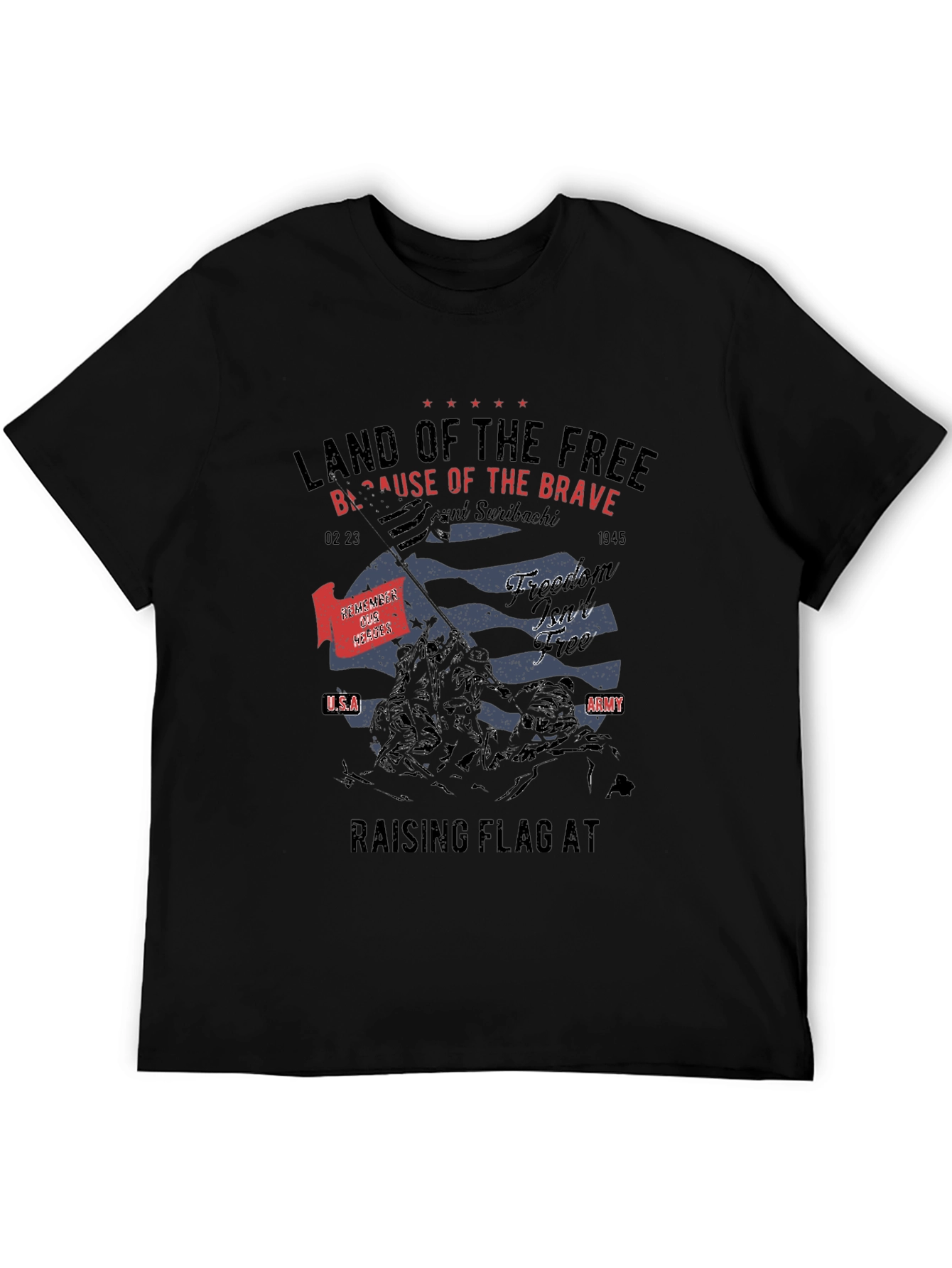 Land of the Free Graphic T-Shirt