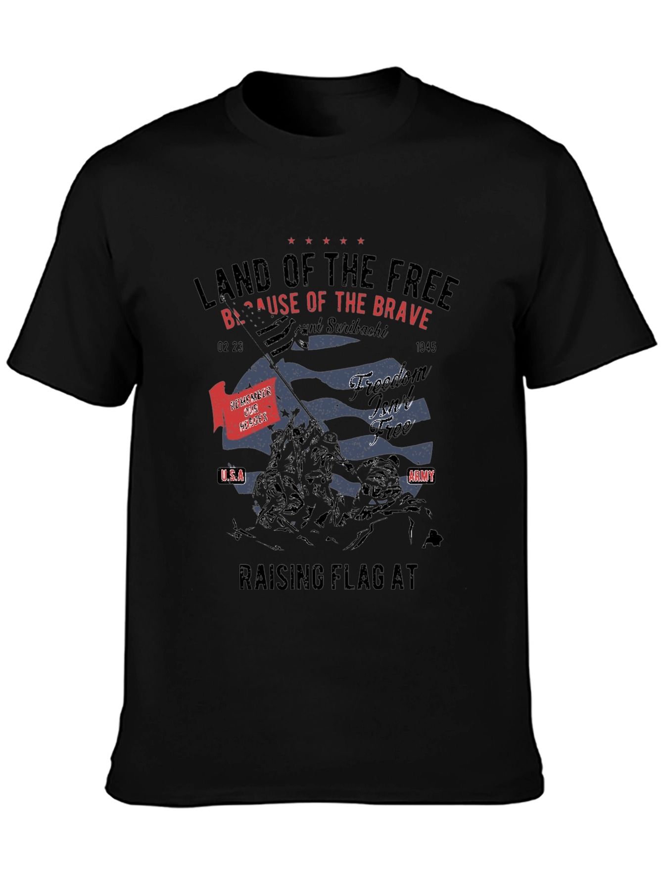Land of the Free Graphic T-Shirt
