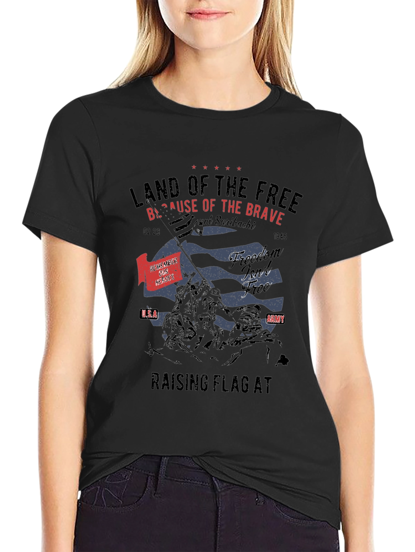 Land of the Free Graphic T-Shirt