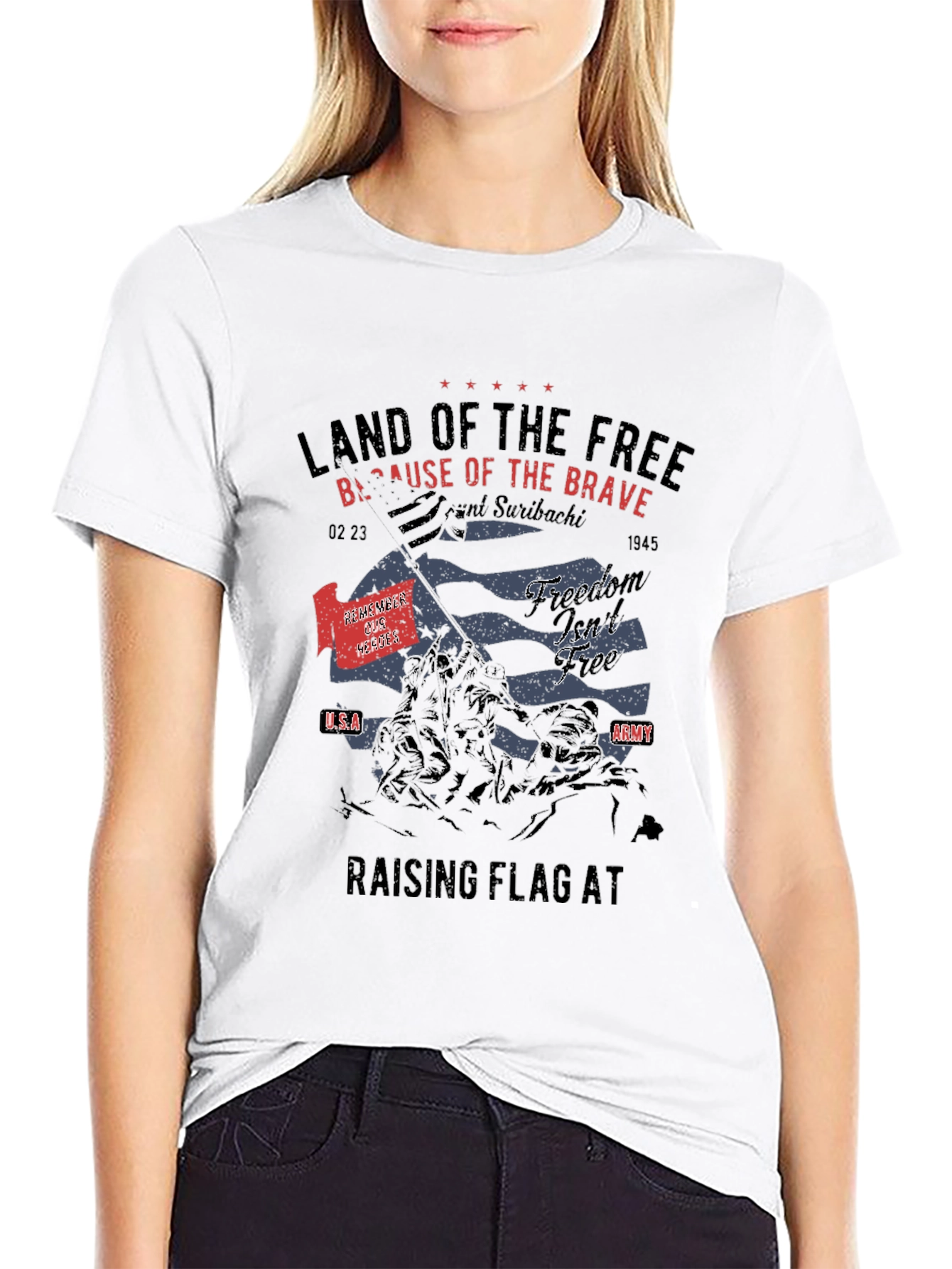 Land of the Free Graphic T-Shirt
