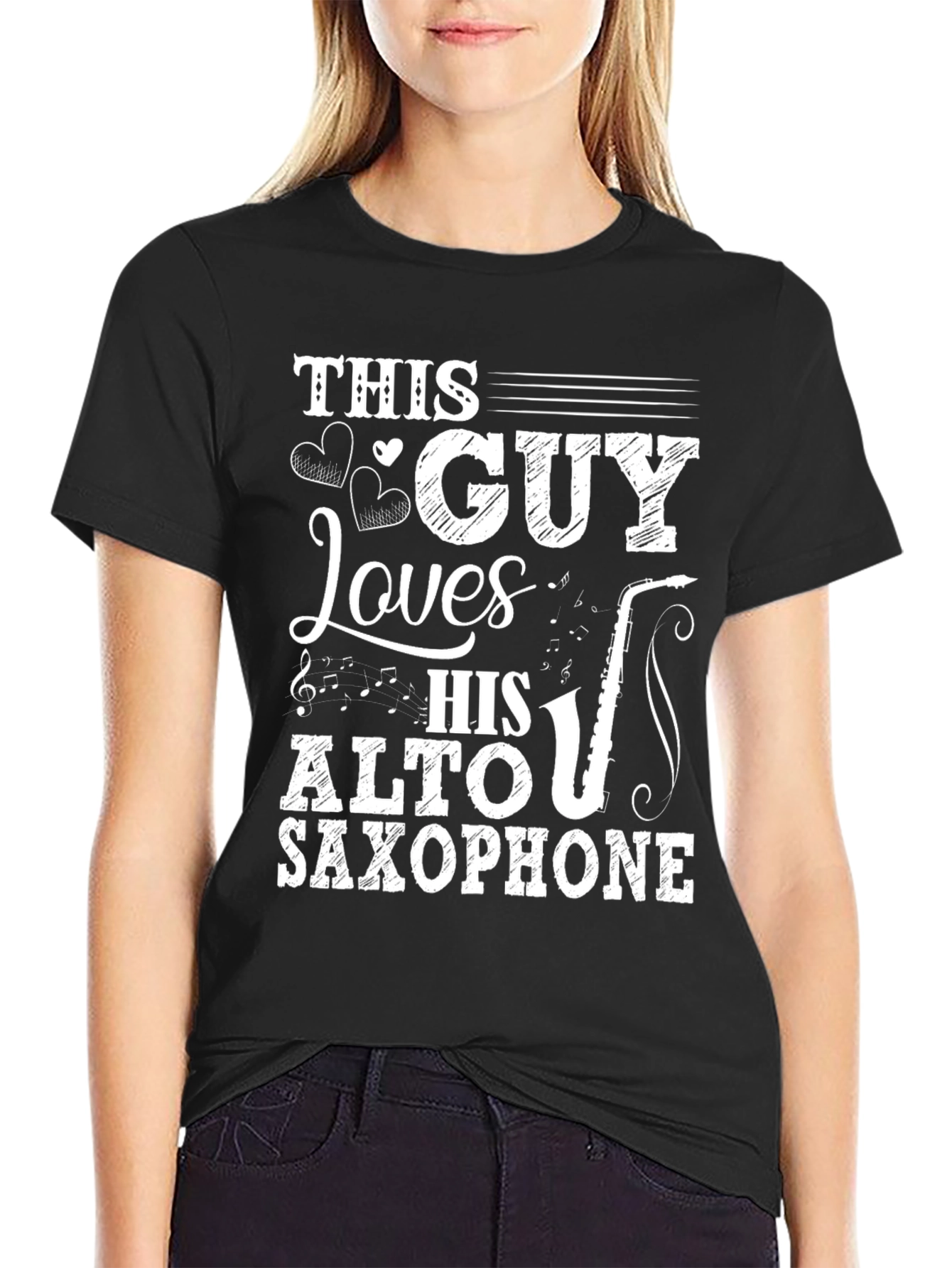 This Guy Loves His Alto Saxophone T-Shirt
