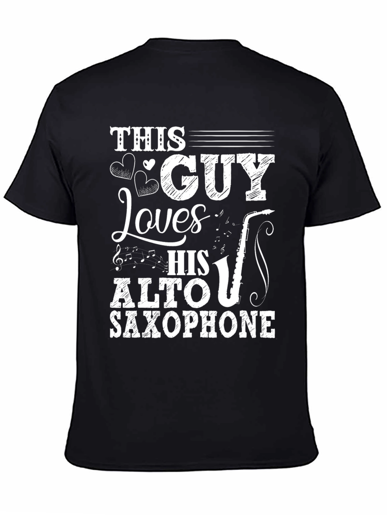 This Guy Loves His Alto Saxophone T-Shirt