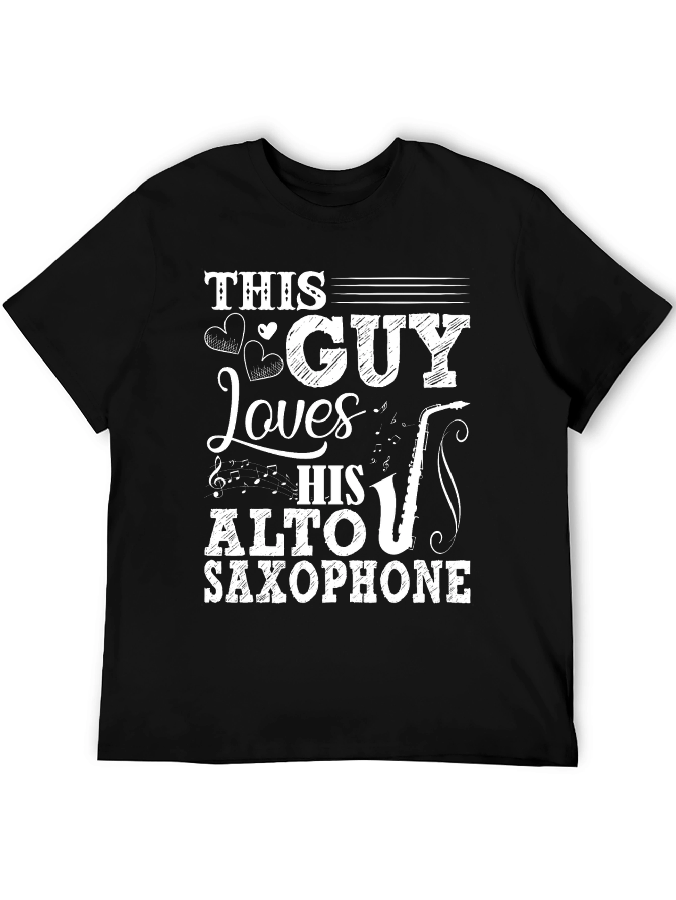This Guy Loves His Alto Saxophone T-Shirt