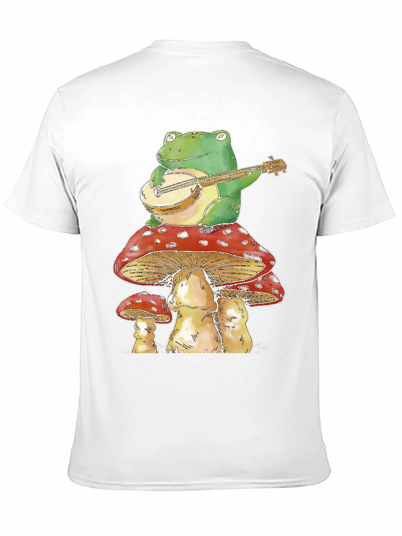 Frog Banjo Mushroom T-Shirt