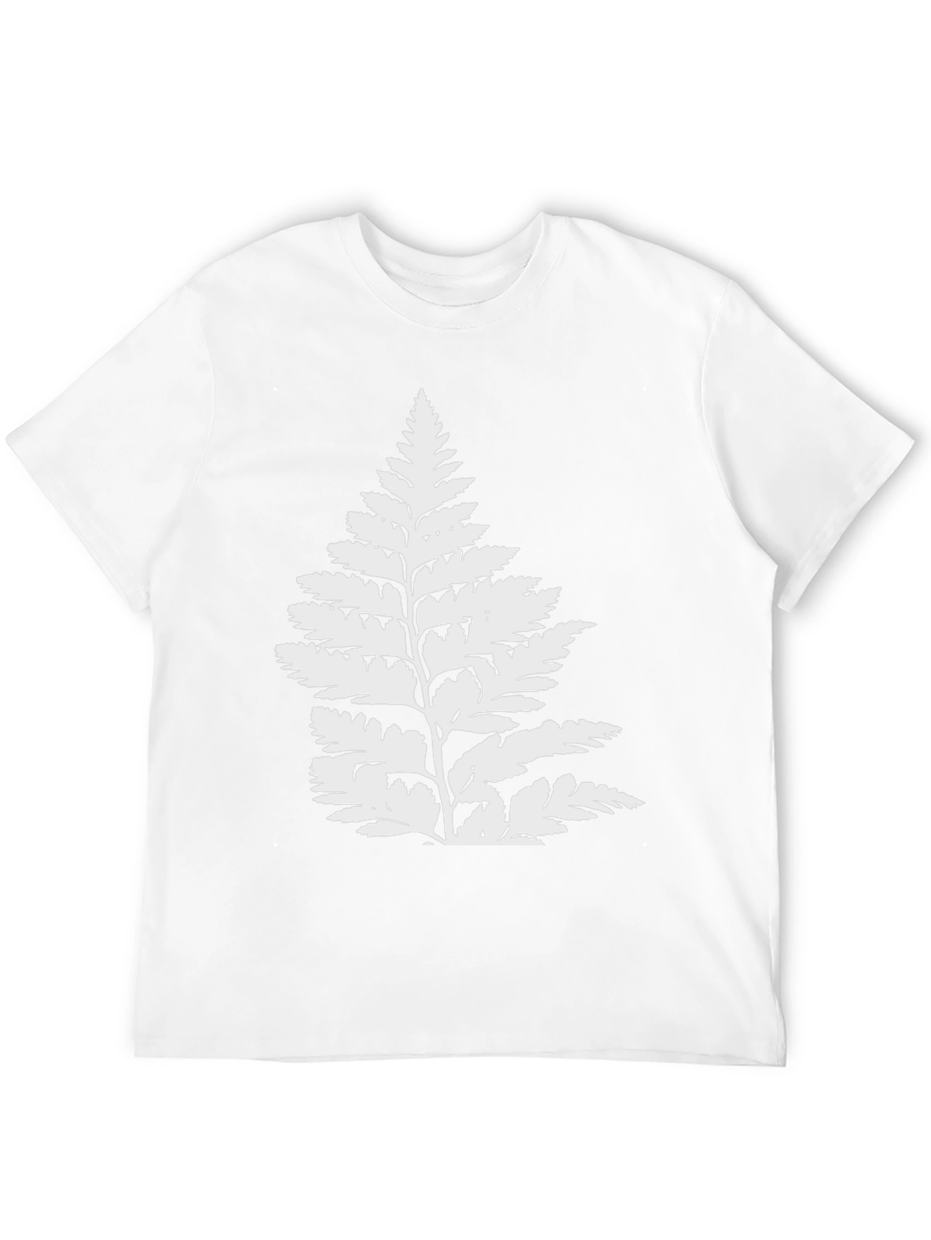 Fern Graphic Black T-Shirt | Nature Tee