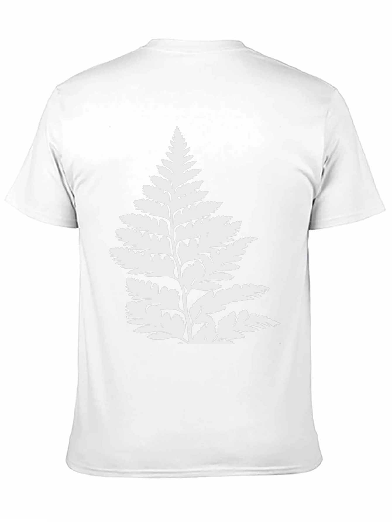 Fern Graphic Black T-Shirt | Nature Tee