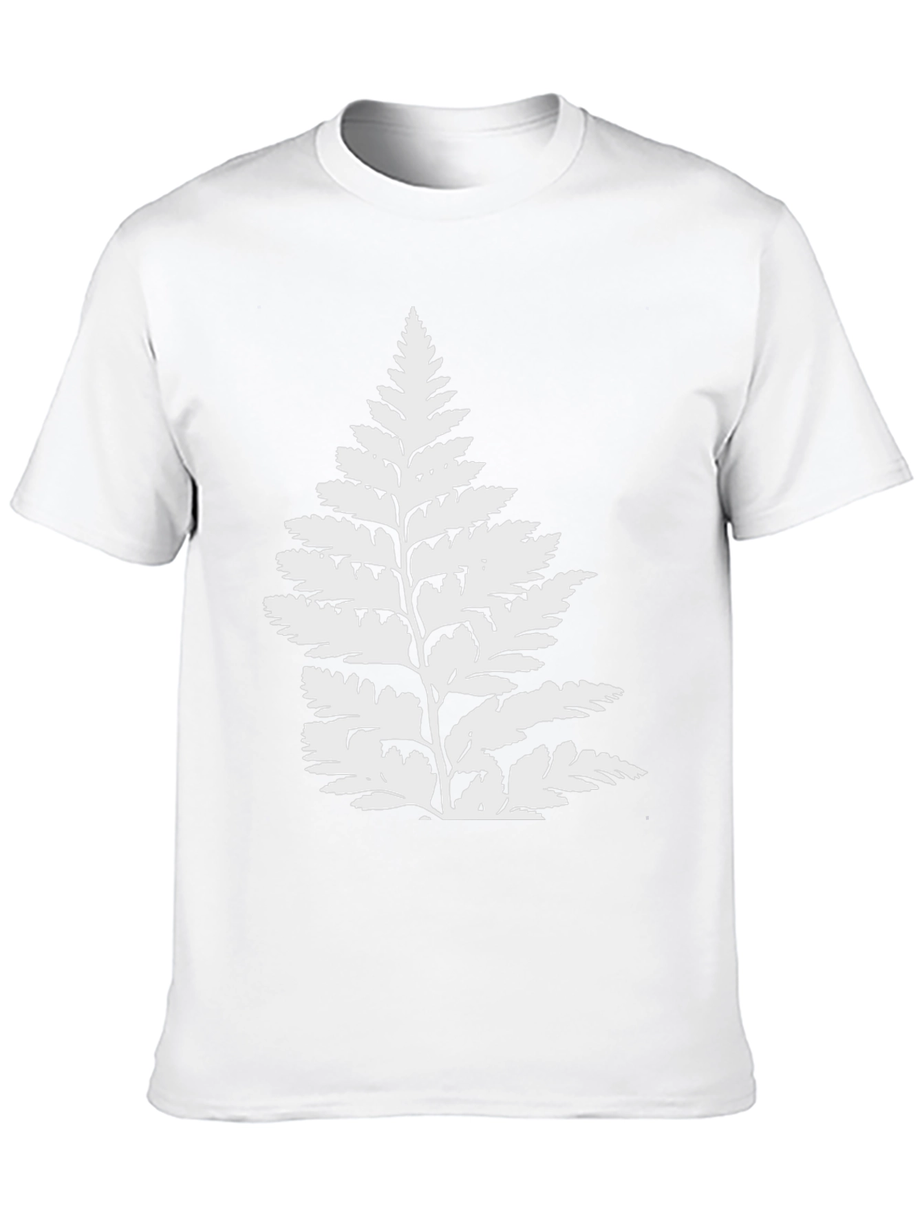 Fern Graphic Black T-Shirt | Nature Tee