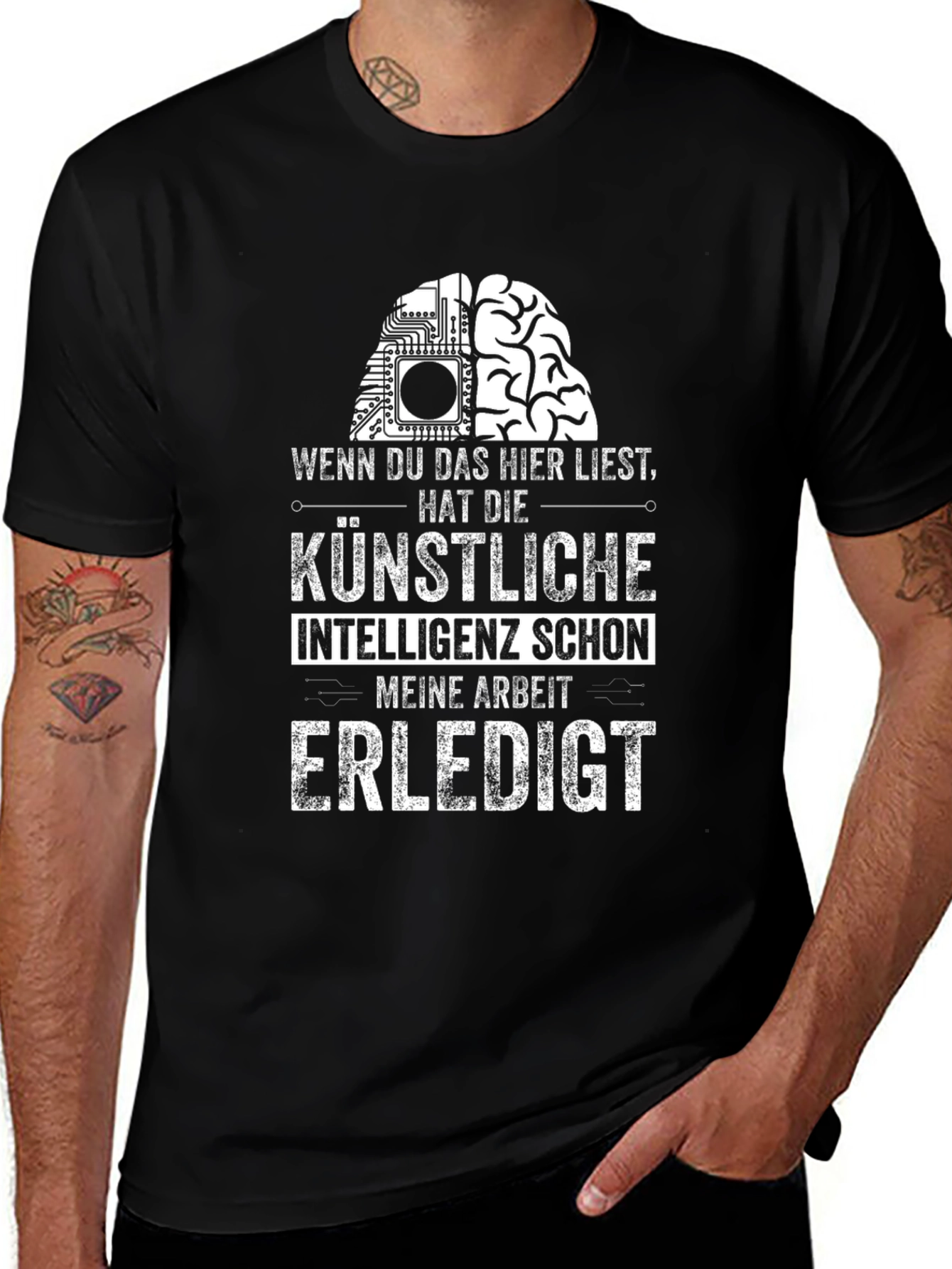 Artificial Intelligence T-Shirt - German Text