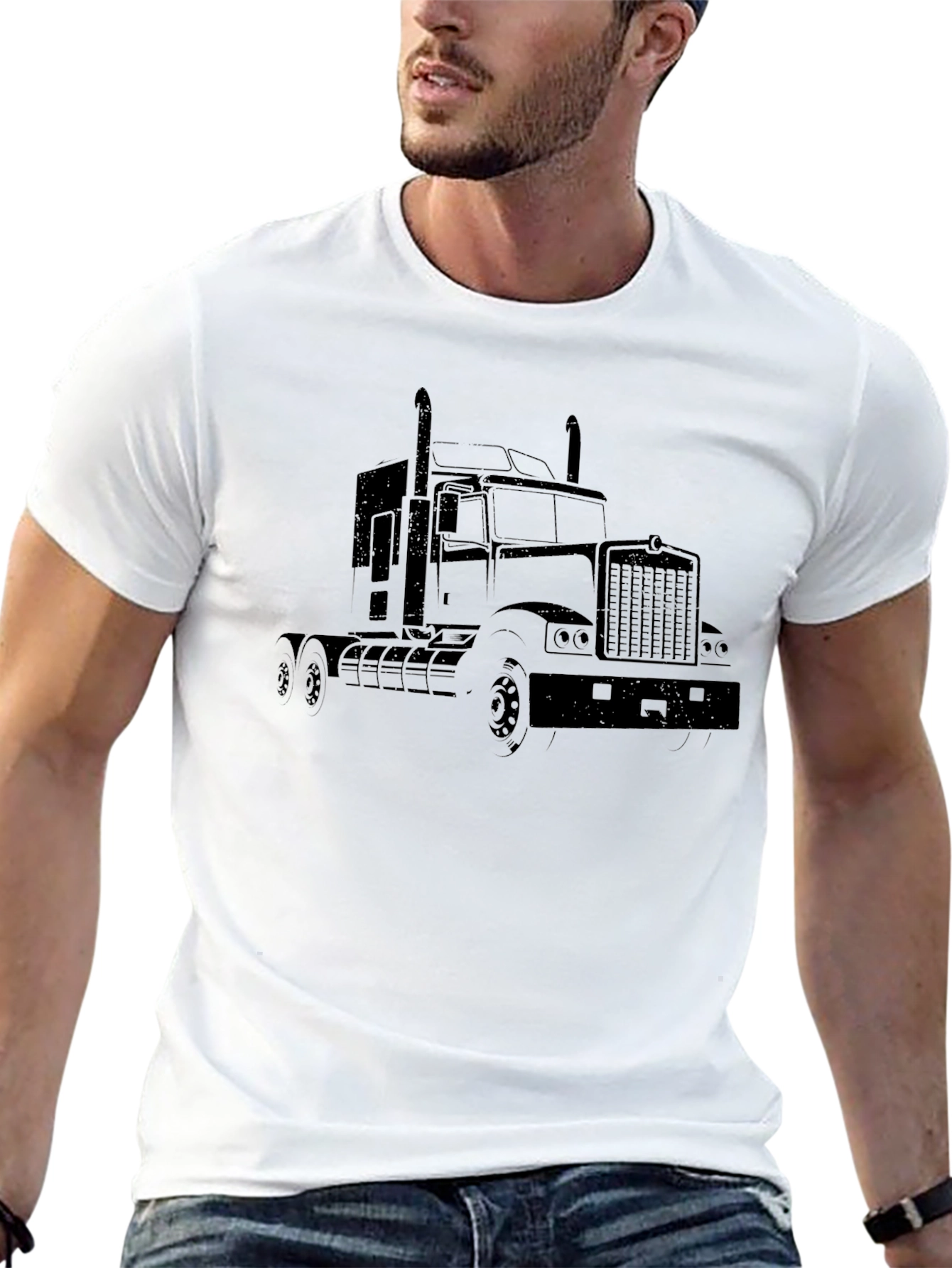 Truck Graphic Tee - Classic Style