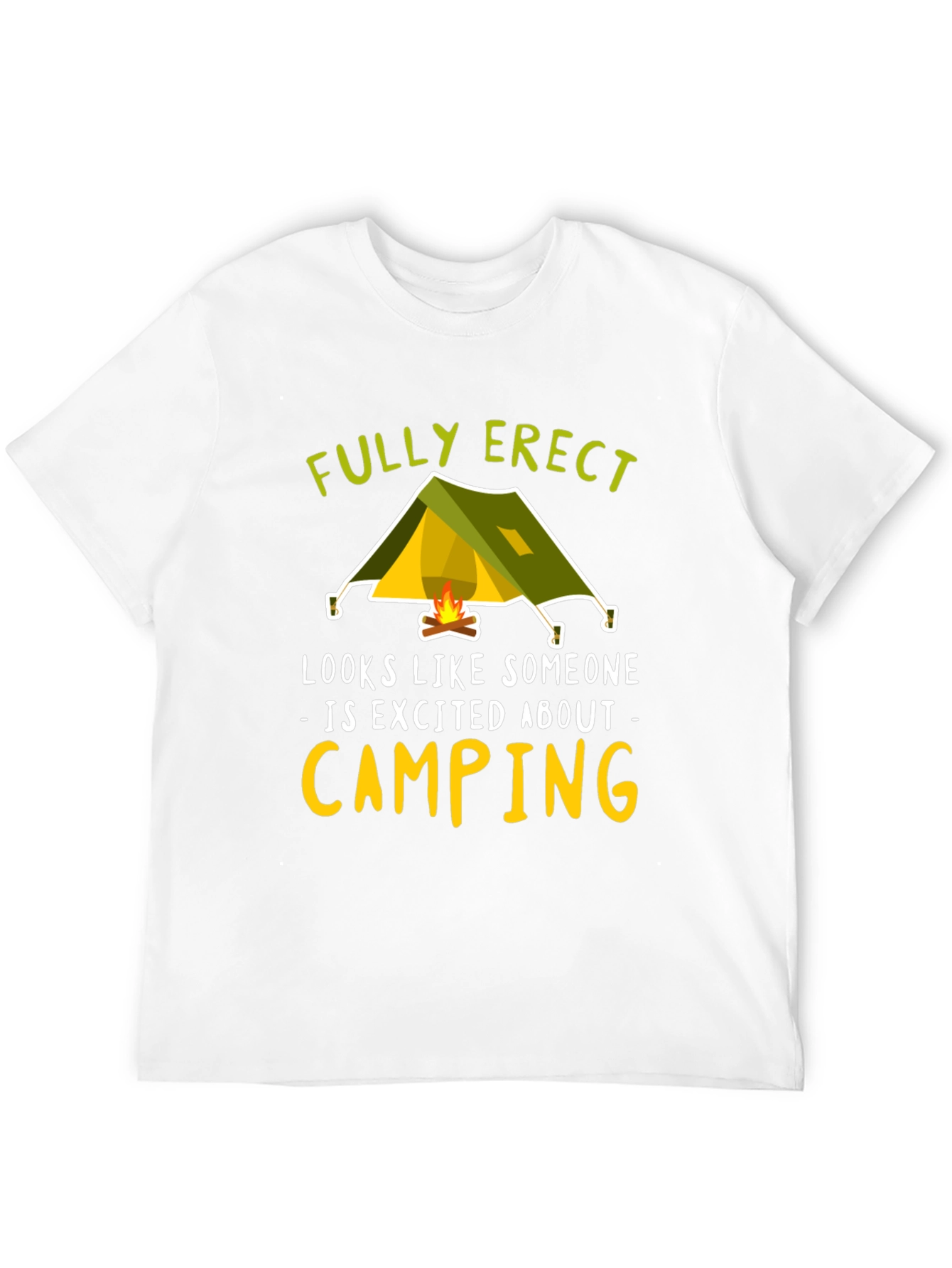 Fully Erect Camping Graphic Tee