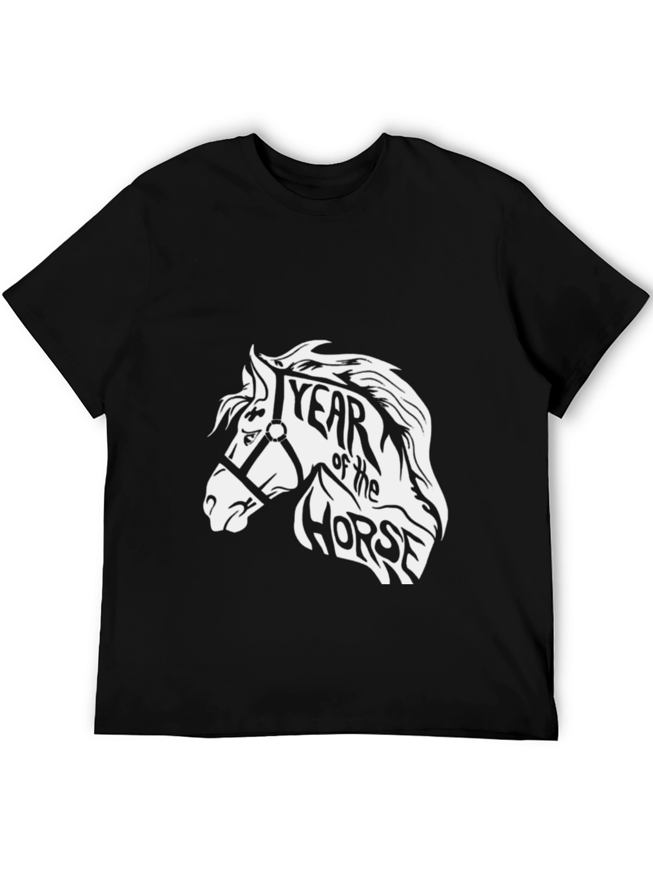 Year of the Horse Graphic Tee - Black