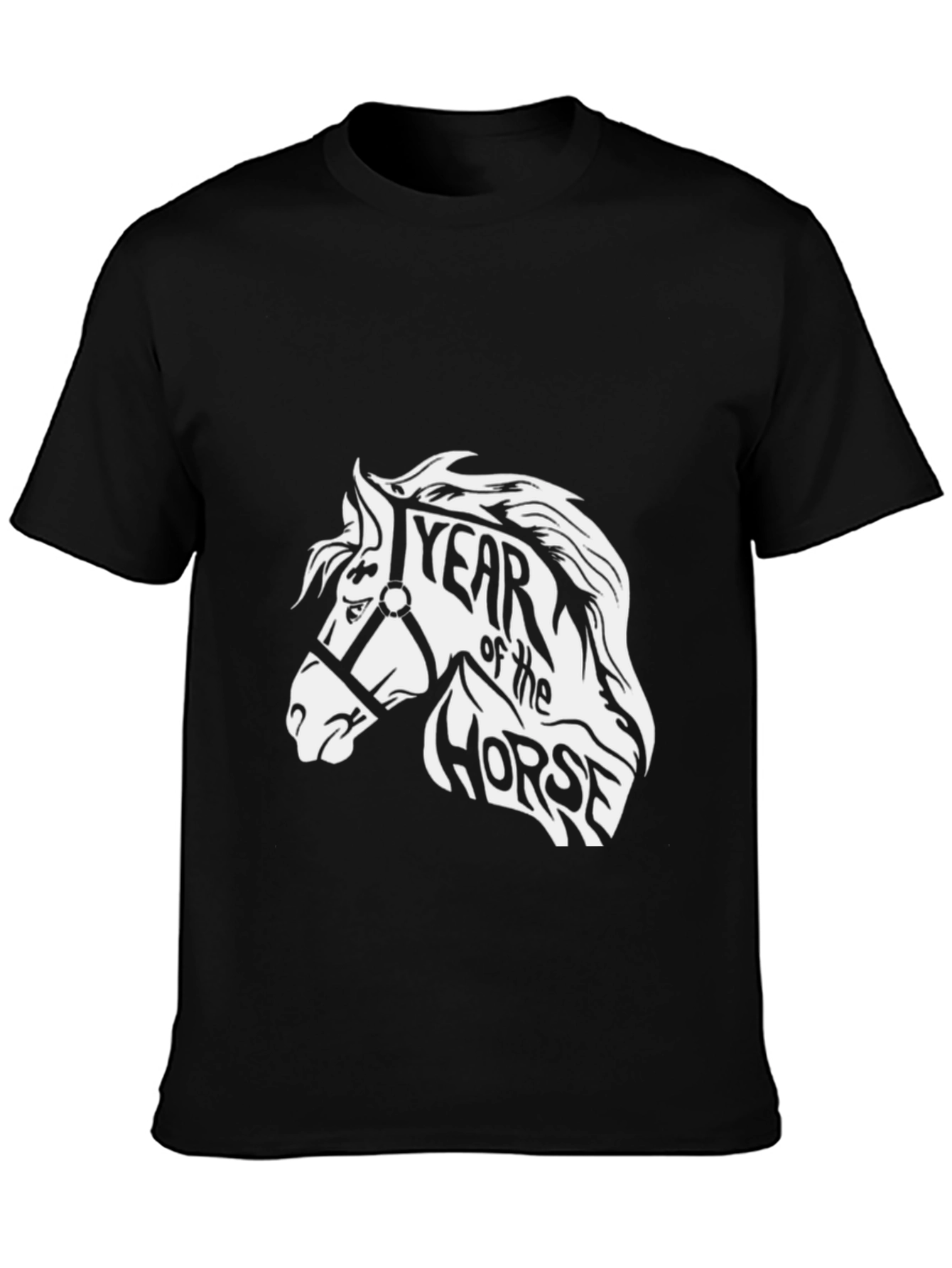 Year of the Horse Graphic Tee - Black
