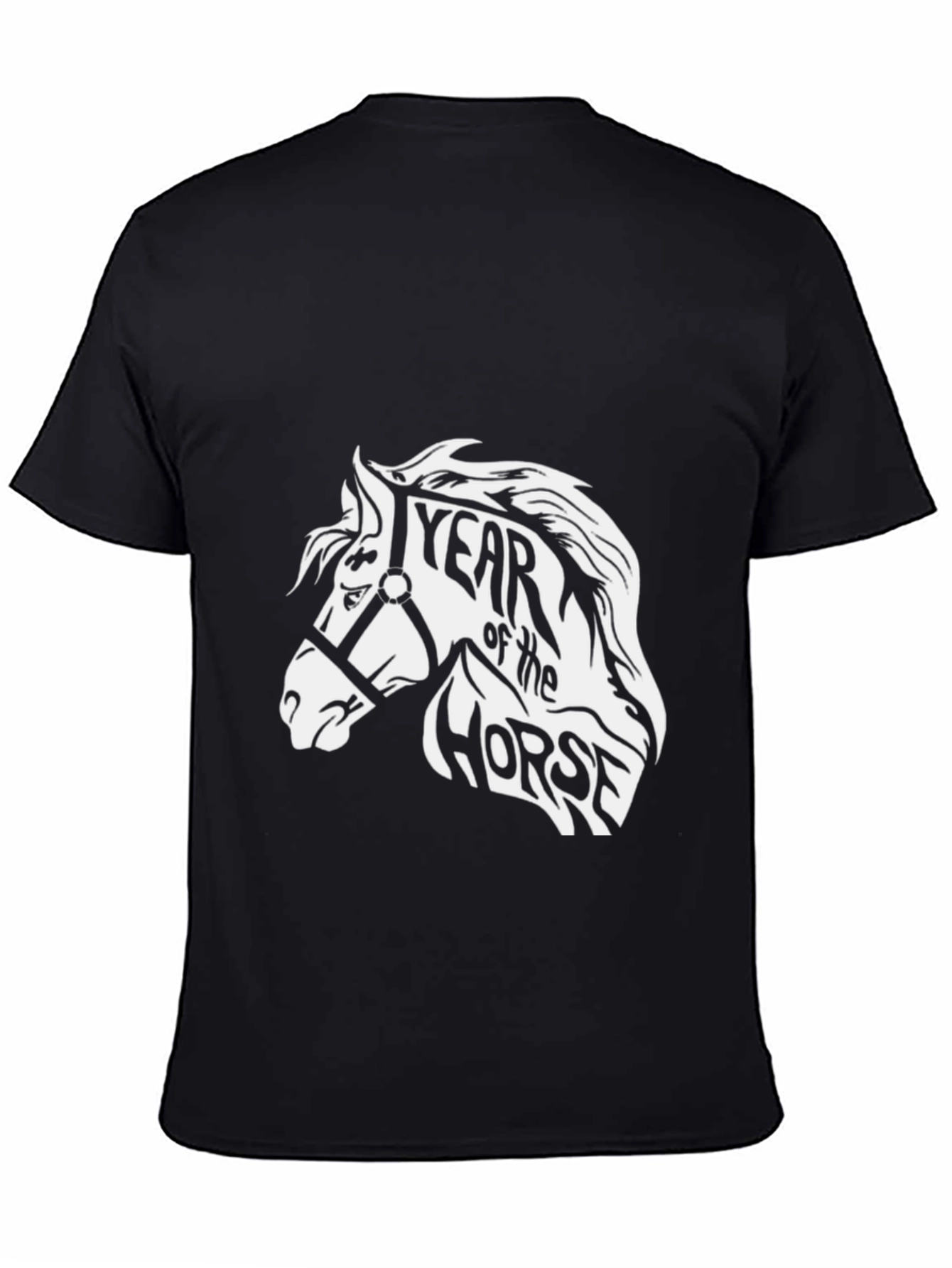 Year of the Horse Graphic Tee - Black