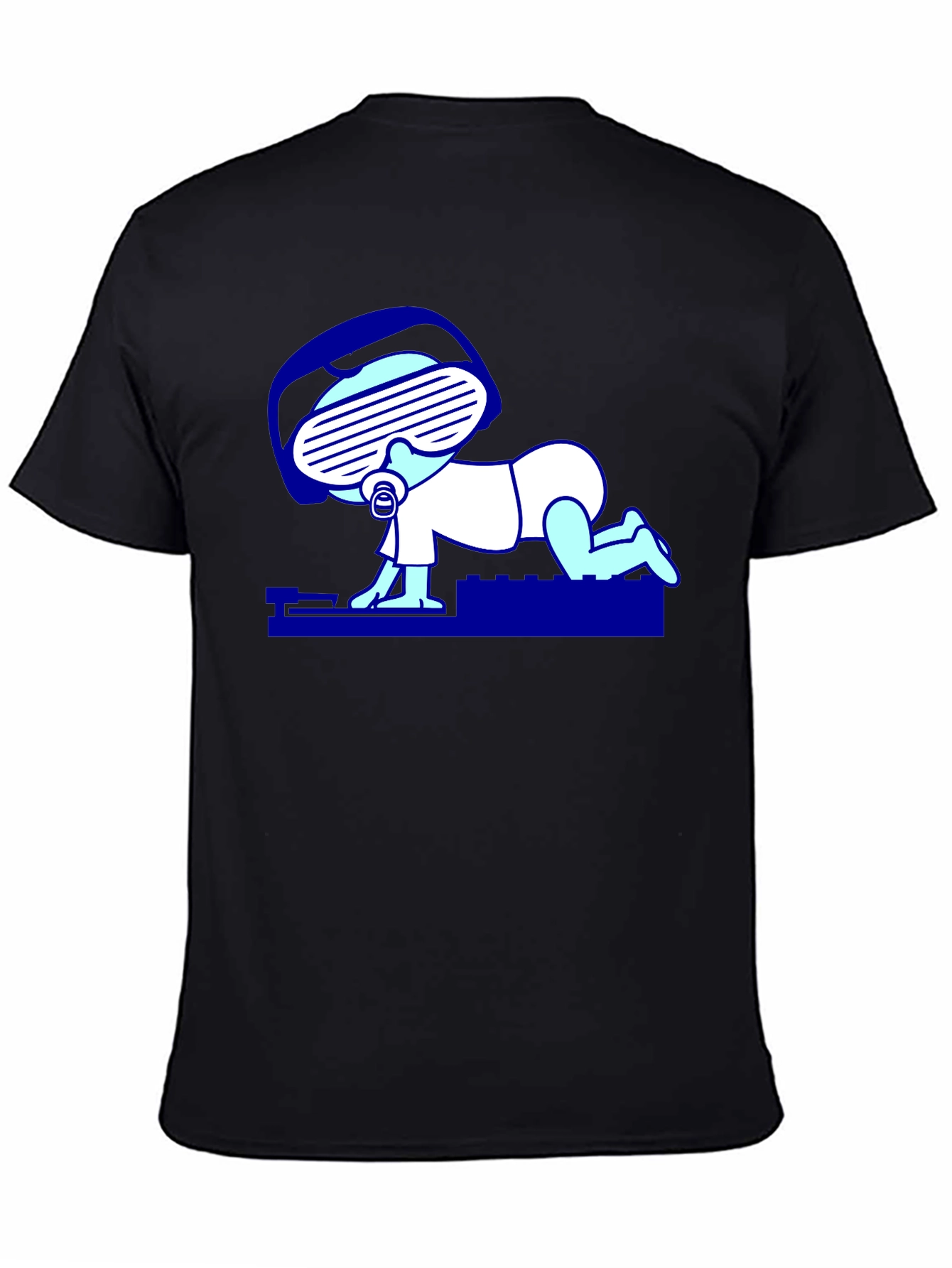 Cool Baby Graphic Tee - Black Cotton Shirt