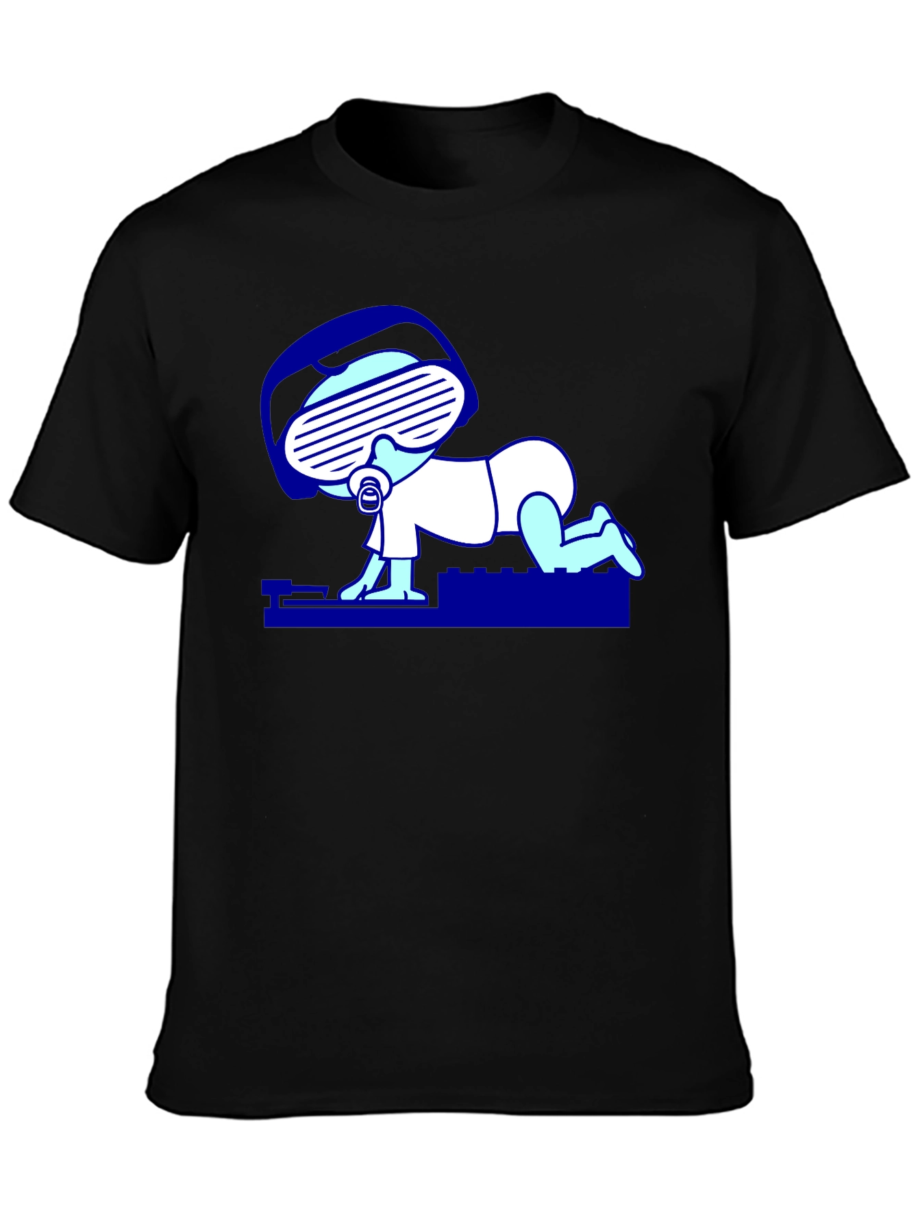 Cool Baby Graphic Tee - Black Cotton Shirt