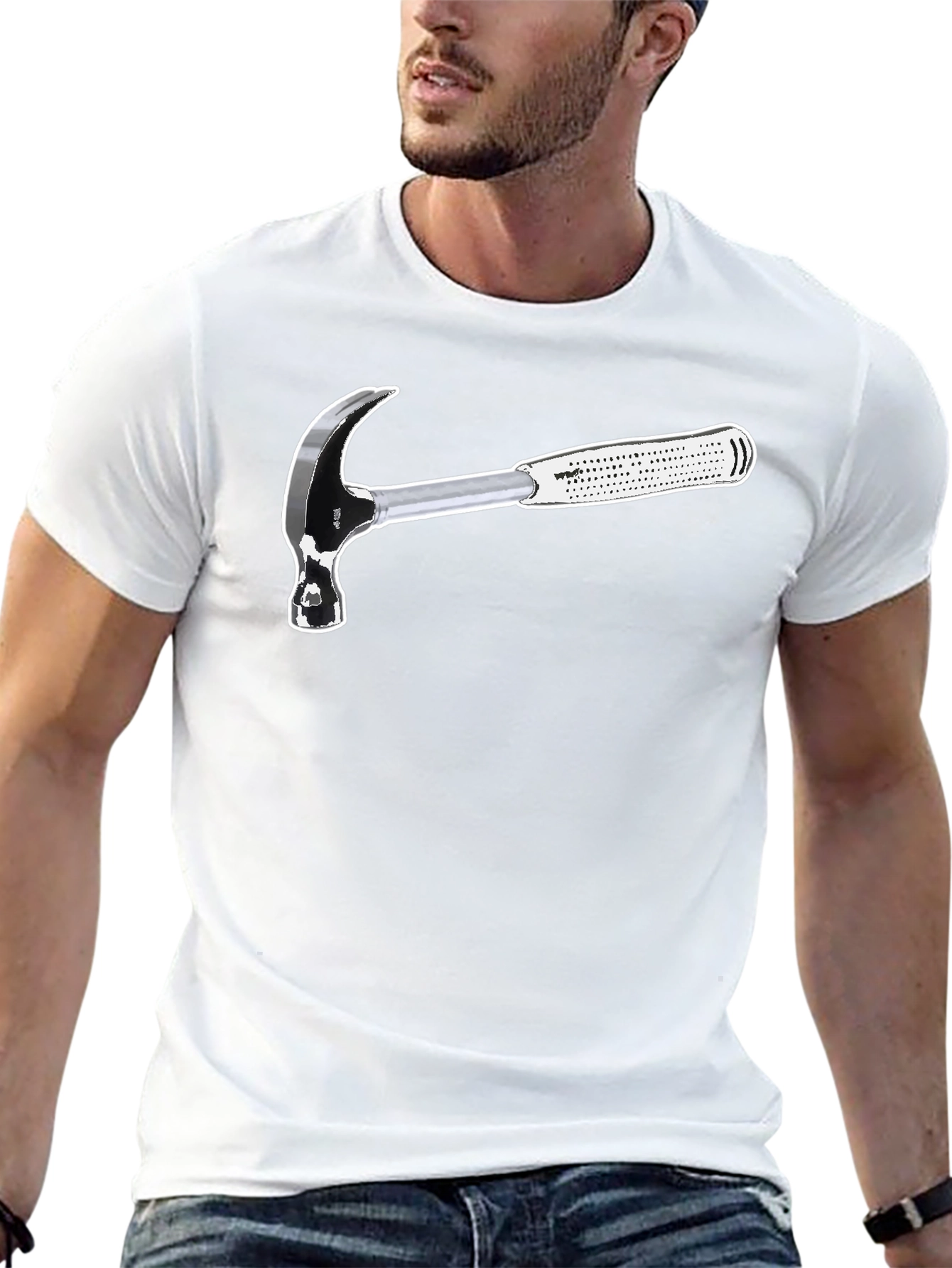 Hammer Graphic T-Shirt - Tool Time Tee