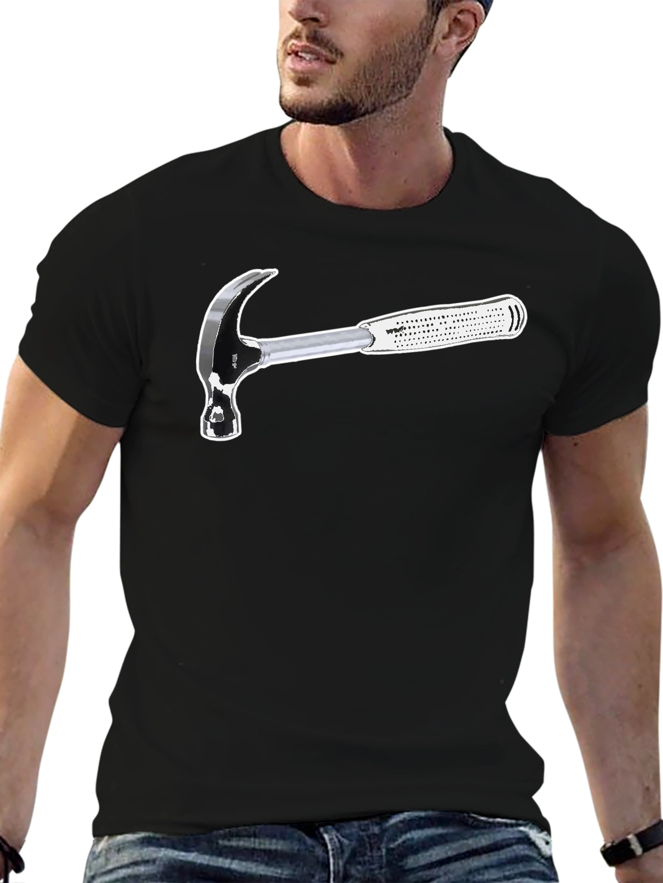 Hammer Graphic T-Shirt - Tool Time Tee