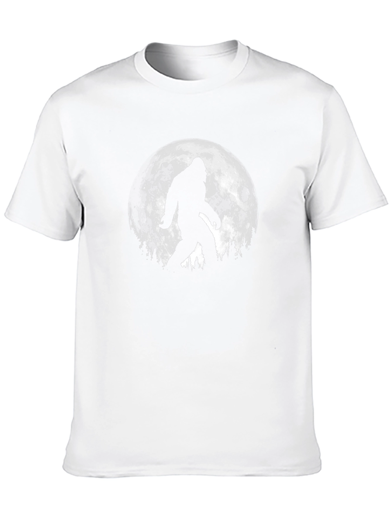 Bigfoot Moon T-Shirt - Cryptid Tee