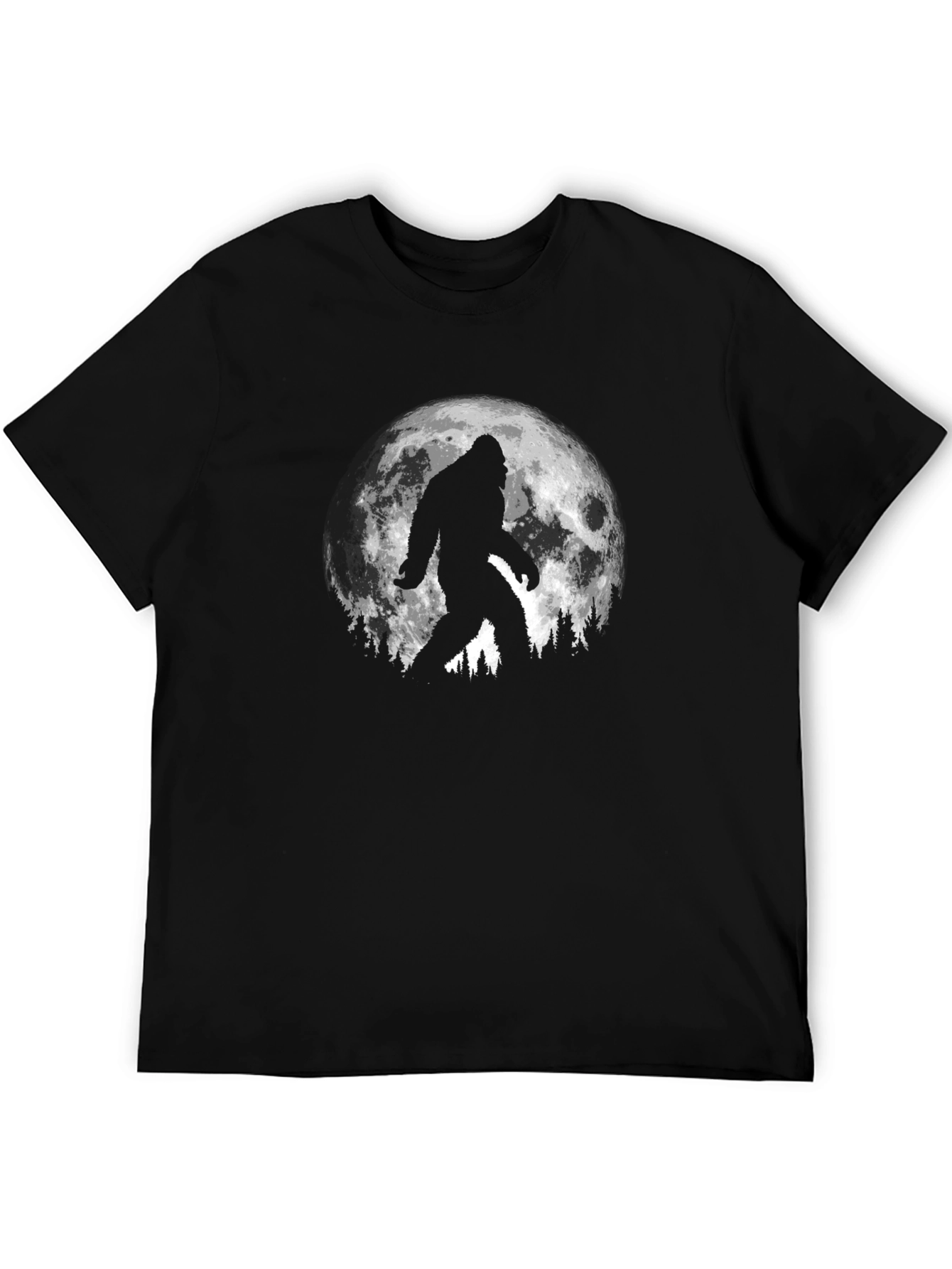 Bigfoot Moon T-Shirt - Cryptid Tee
