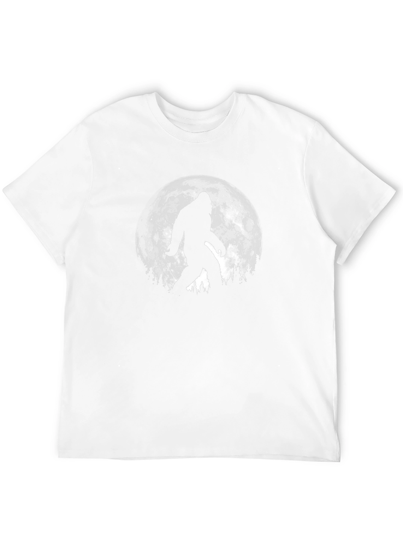 Bigfoot Moon T-Shirt - Cryptid Tee