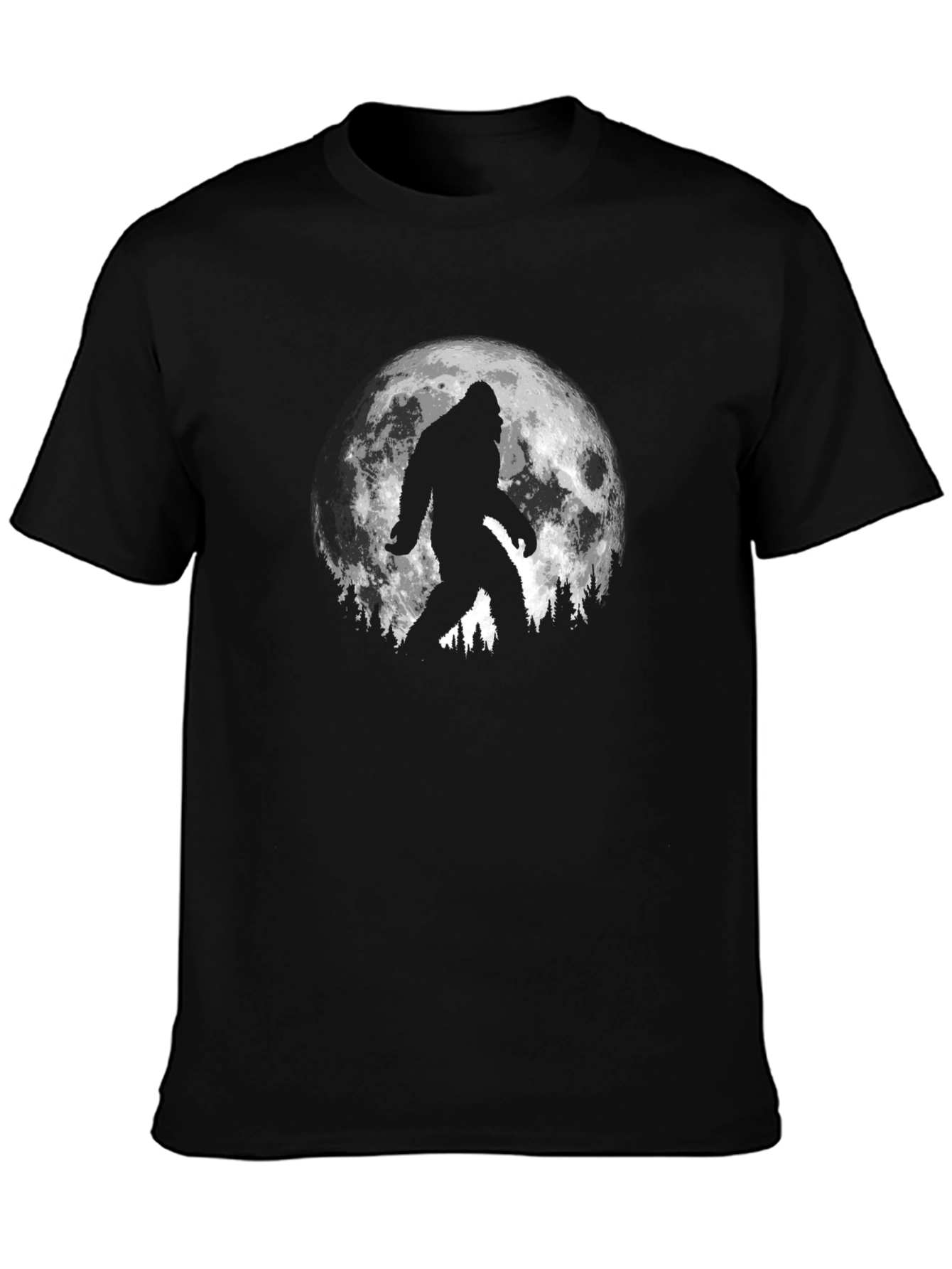 Bigfoot Moon T-Shirt - Cryptid Tee