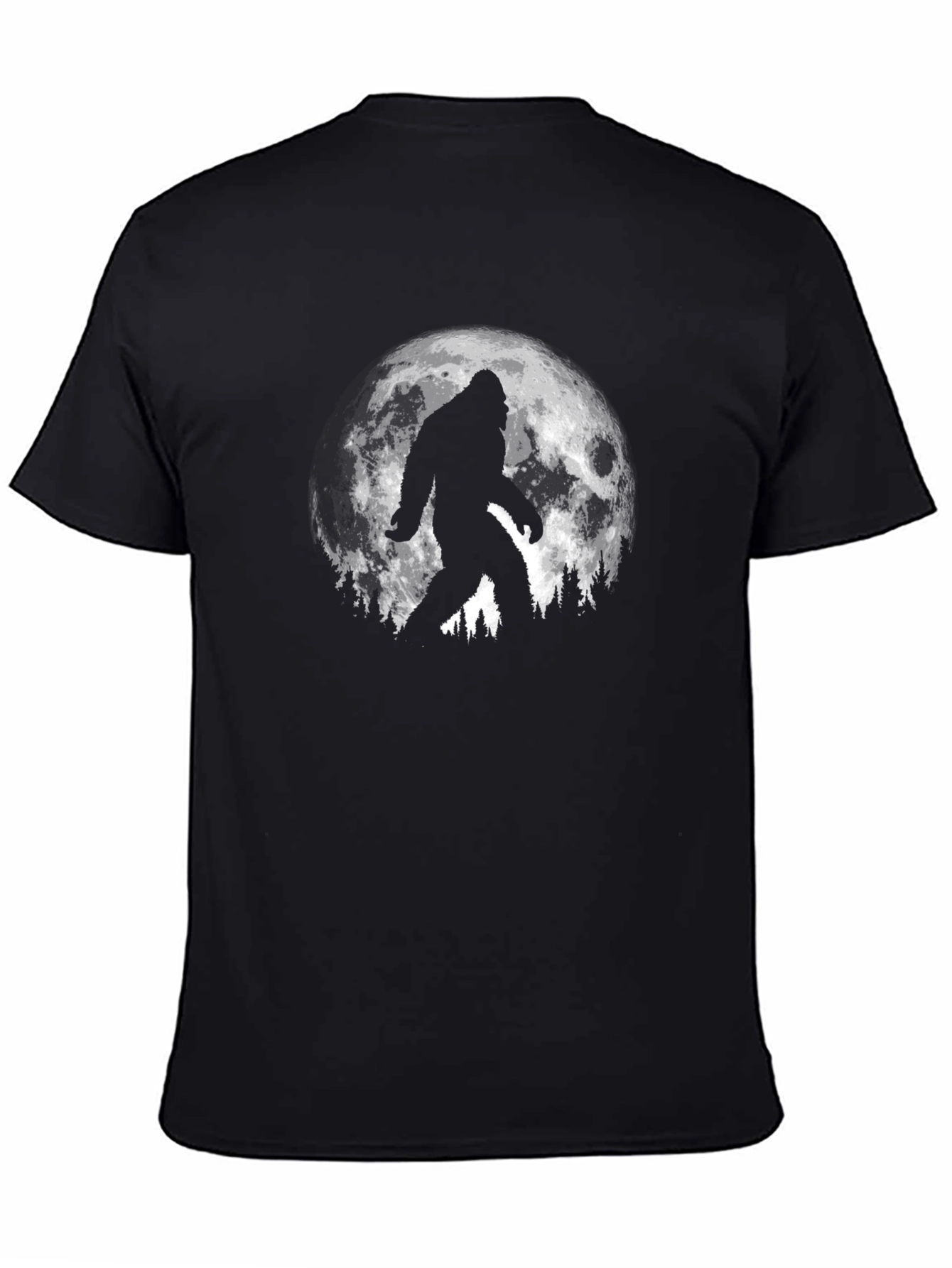 Bigfoot Moon T-Shirt - Cryptid Tee