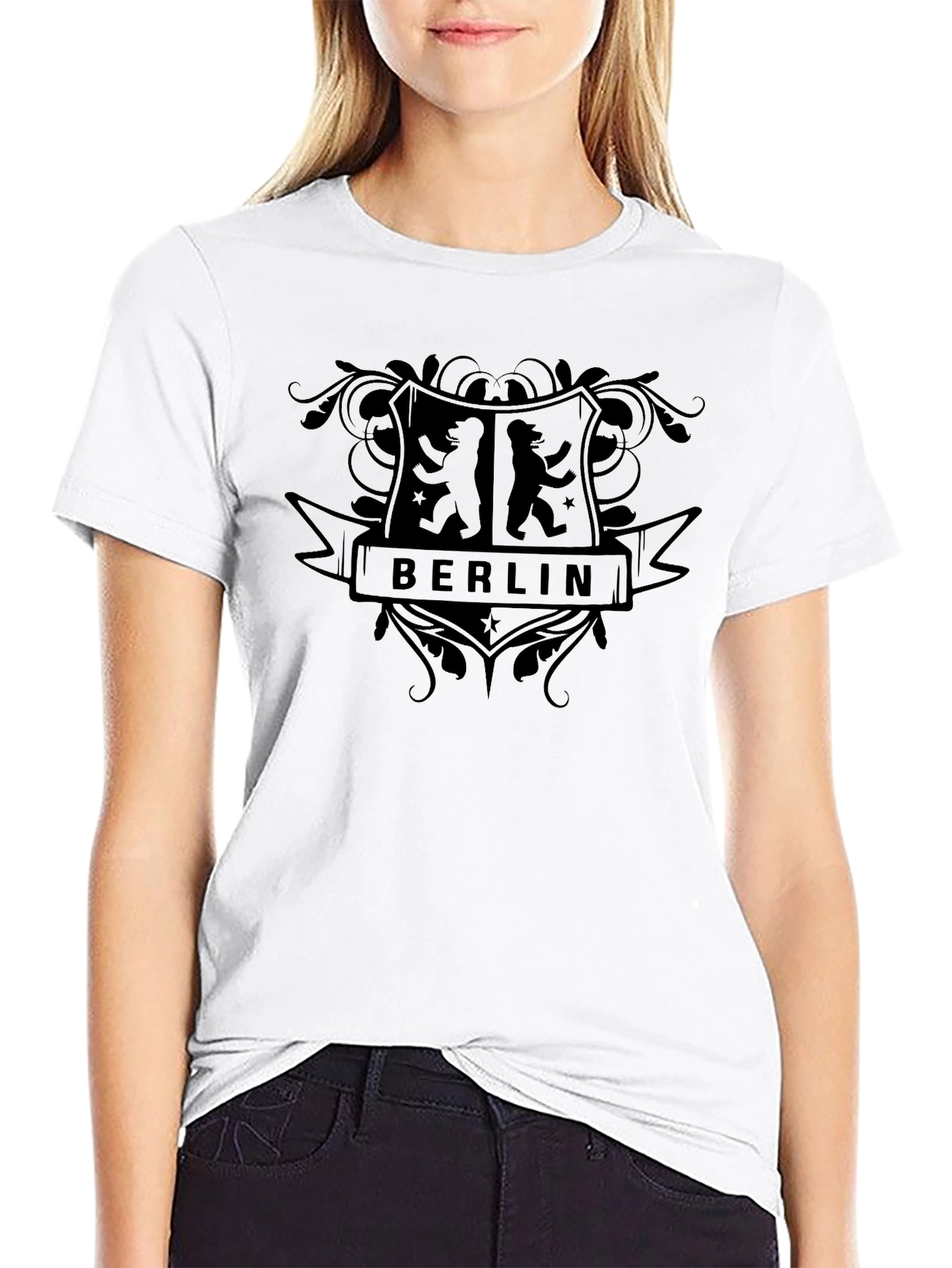 Berlin Bear Emblem T-Shirt
