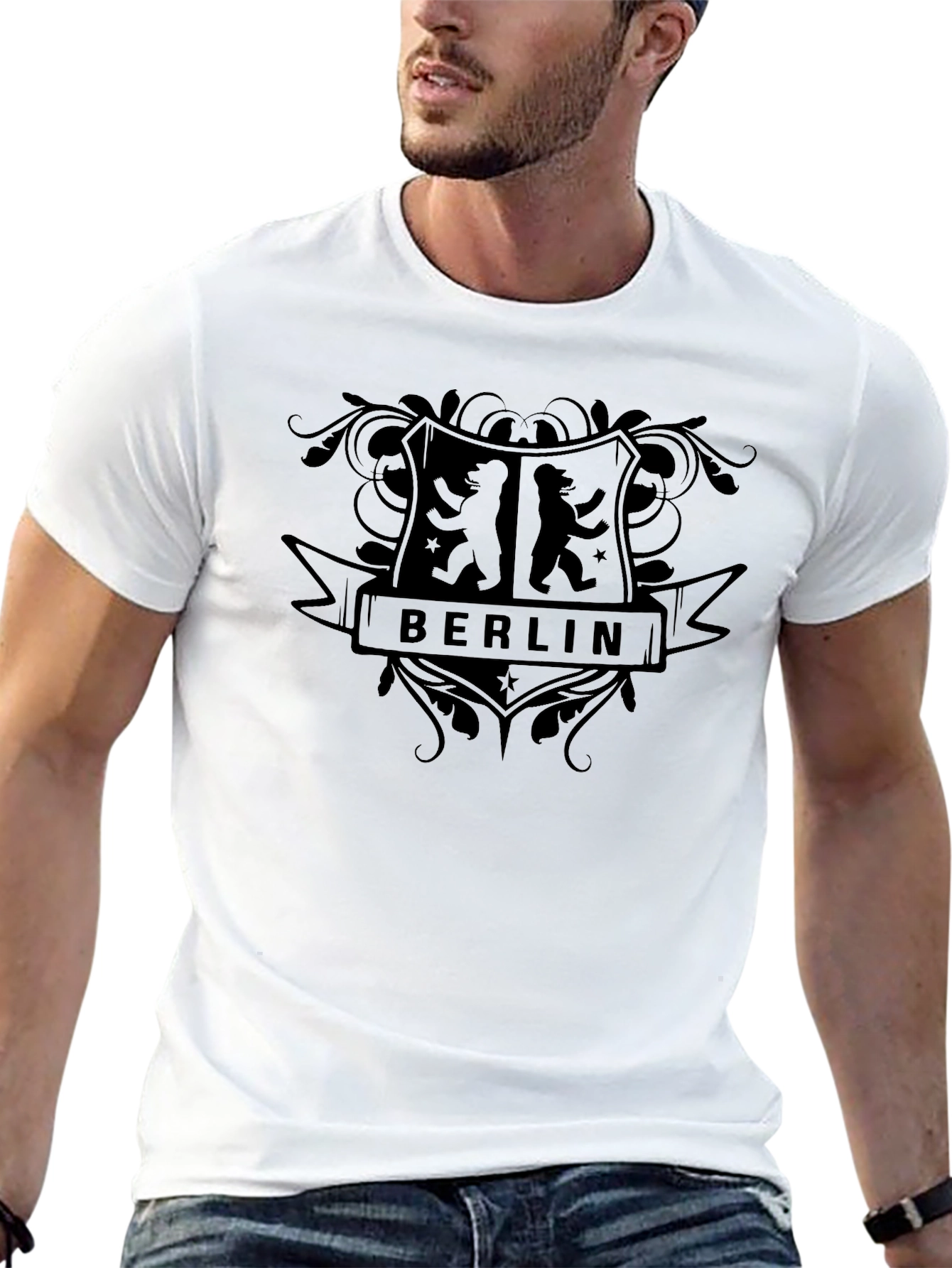 Berlin Bear Emblem T-Shirt