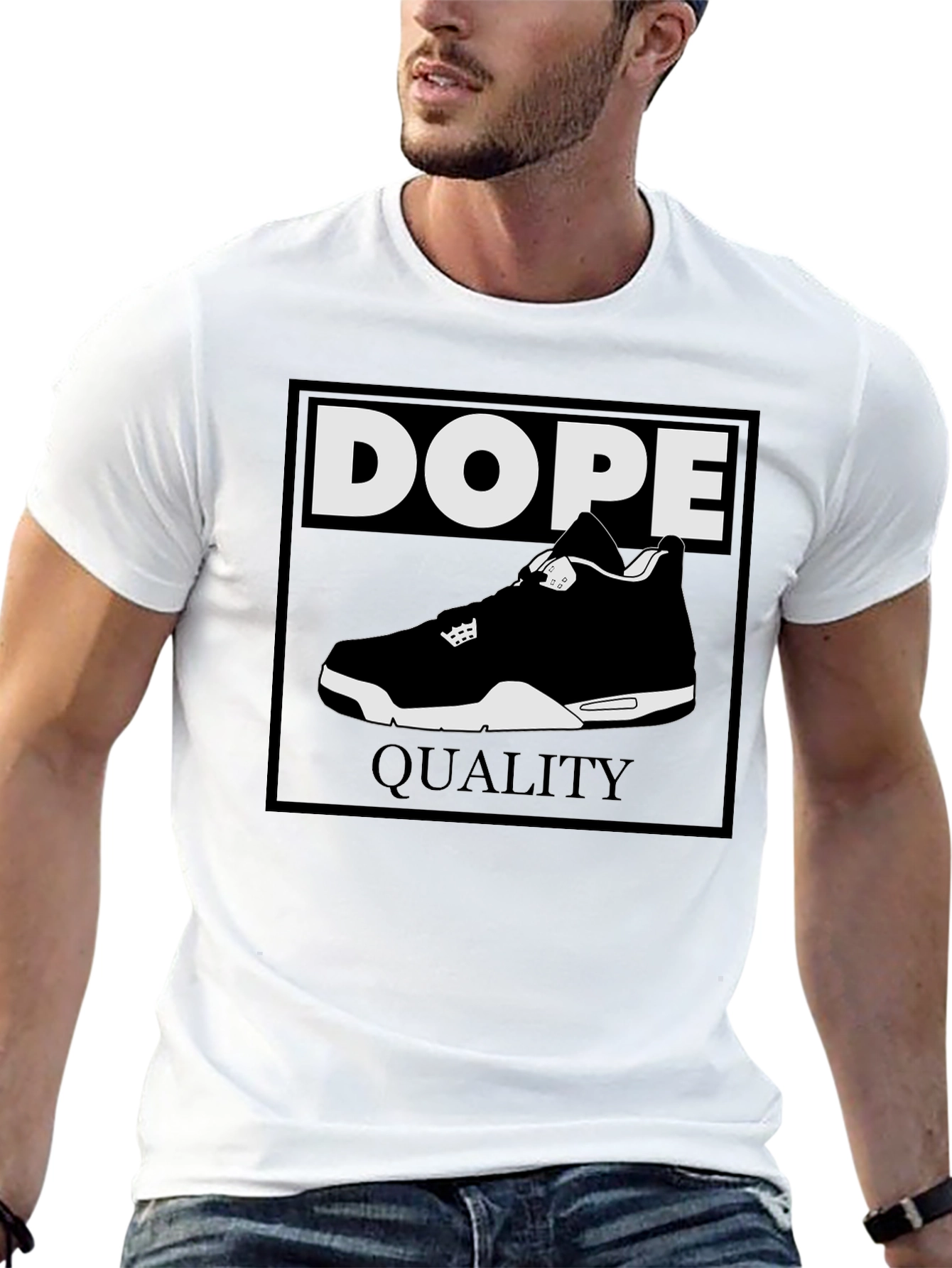 Dope Quality Sneaker Graphic T-Shirt