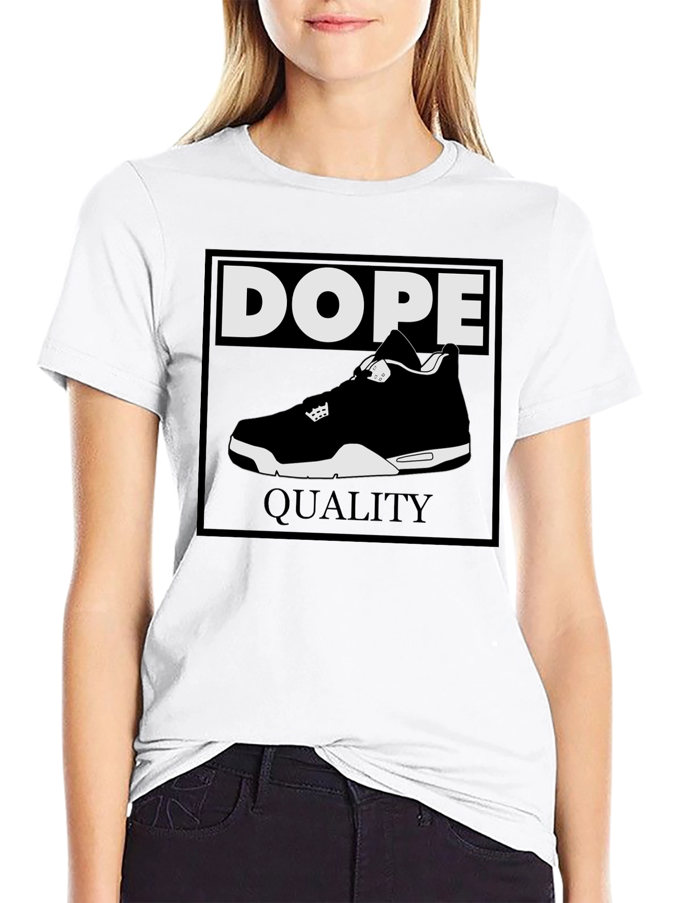 Dope Quality Sneaker Graphic T-Shirt