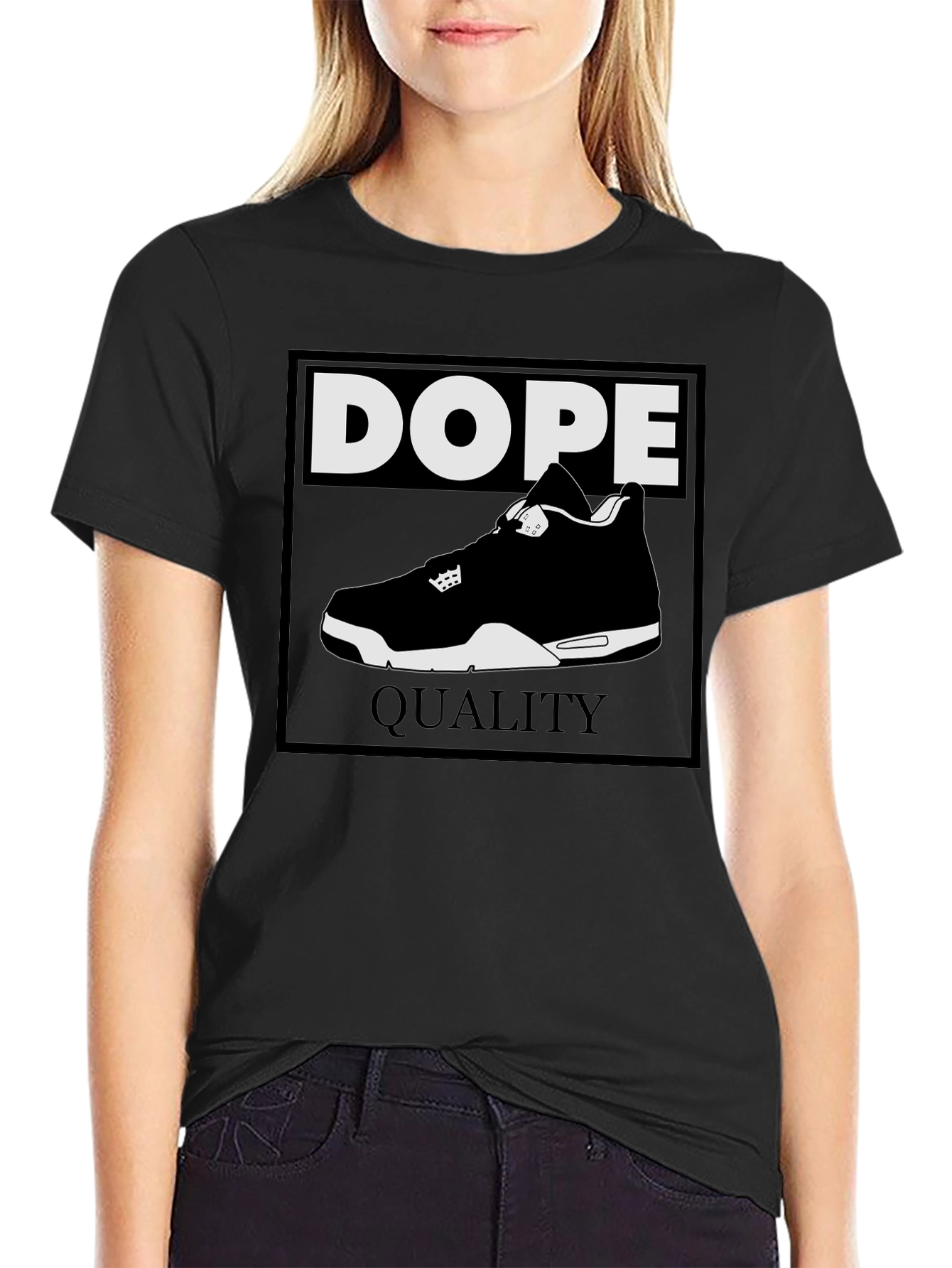 Dope Quality Sneaker Graphic T-Shirt