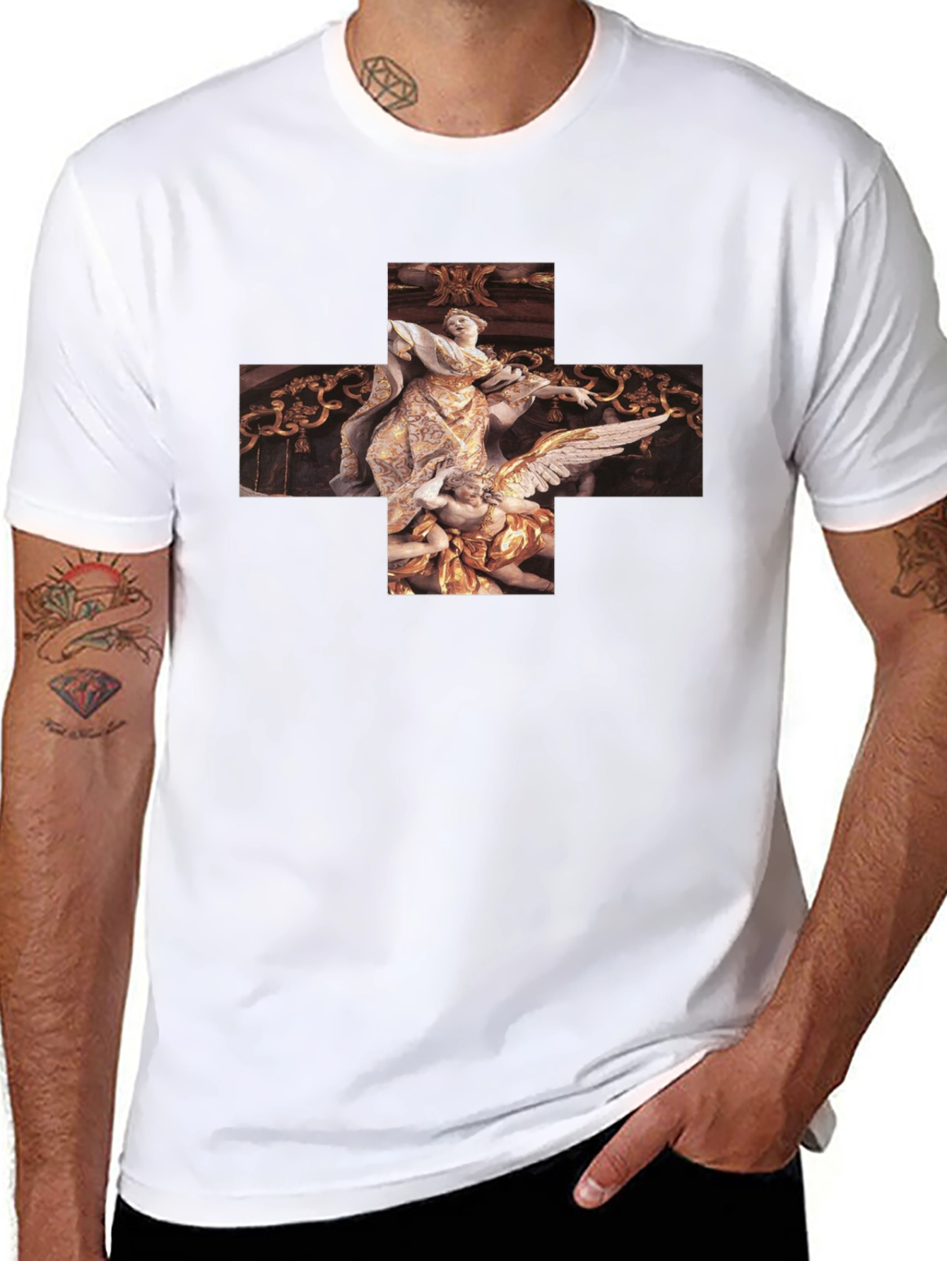 Renaissance Angel Graphic Tee