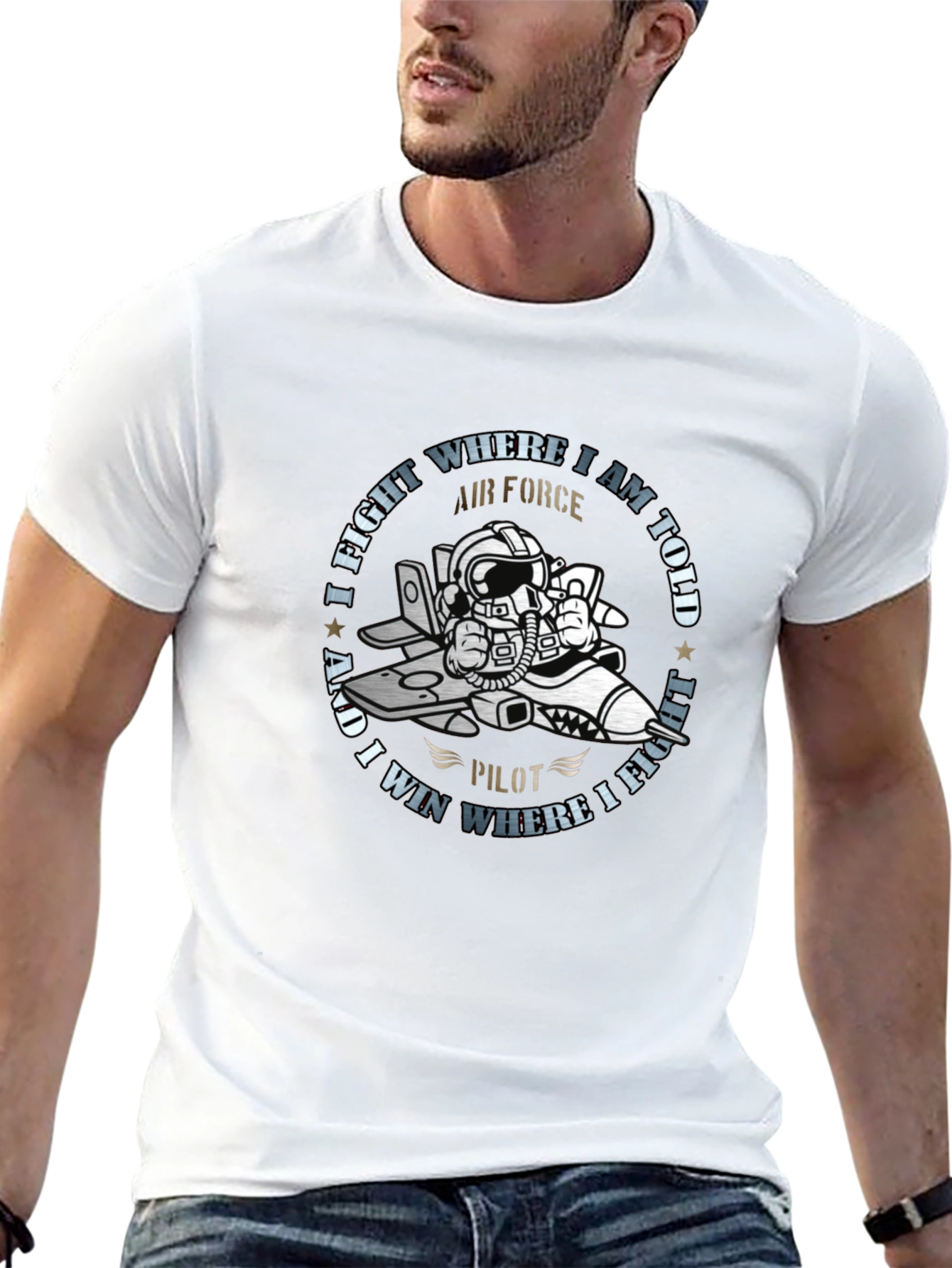 Air Force Pilot Graphic Tee